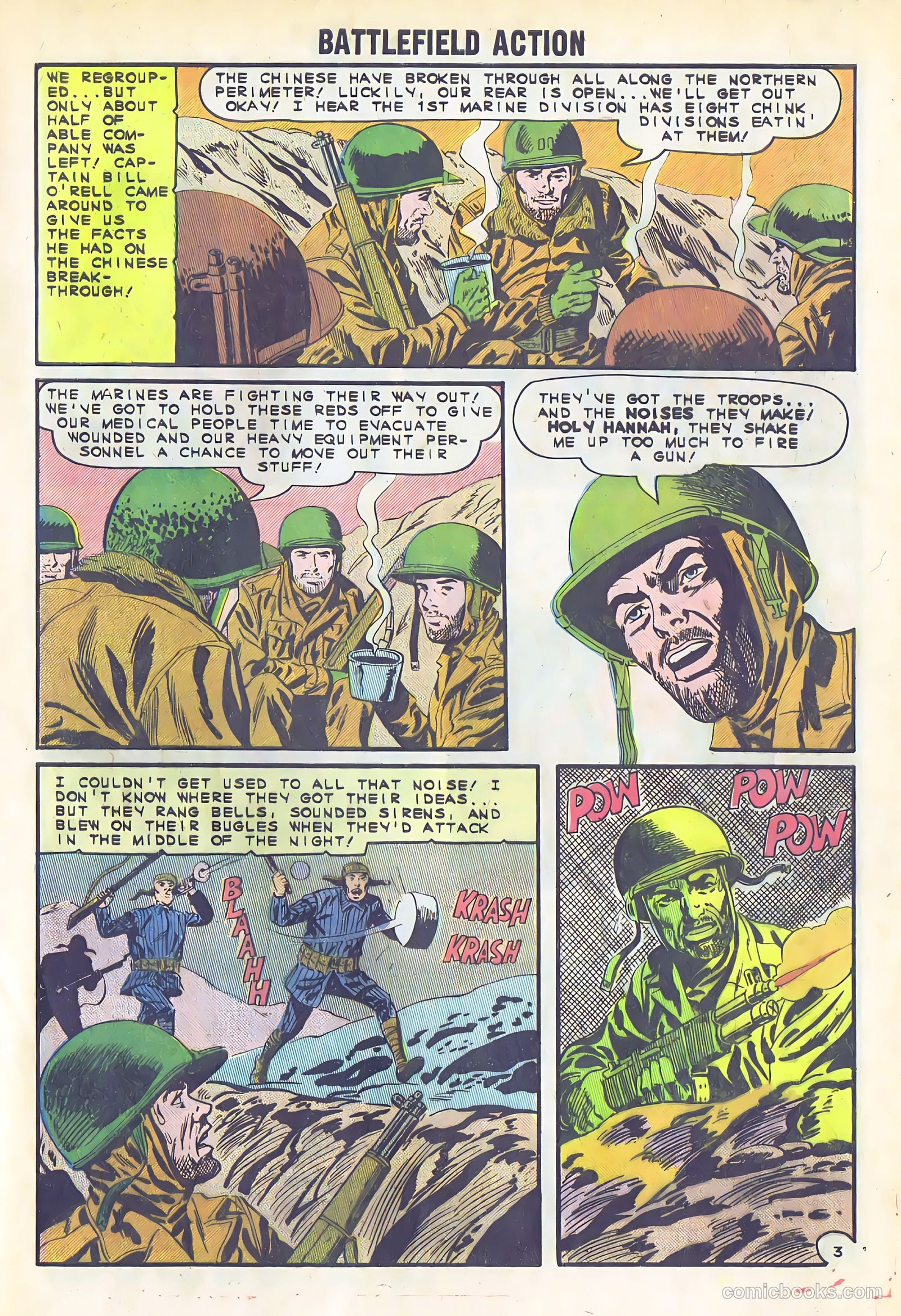 Battlefield Action #58 (1965) — page 5 of 36