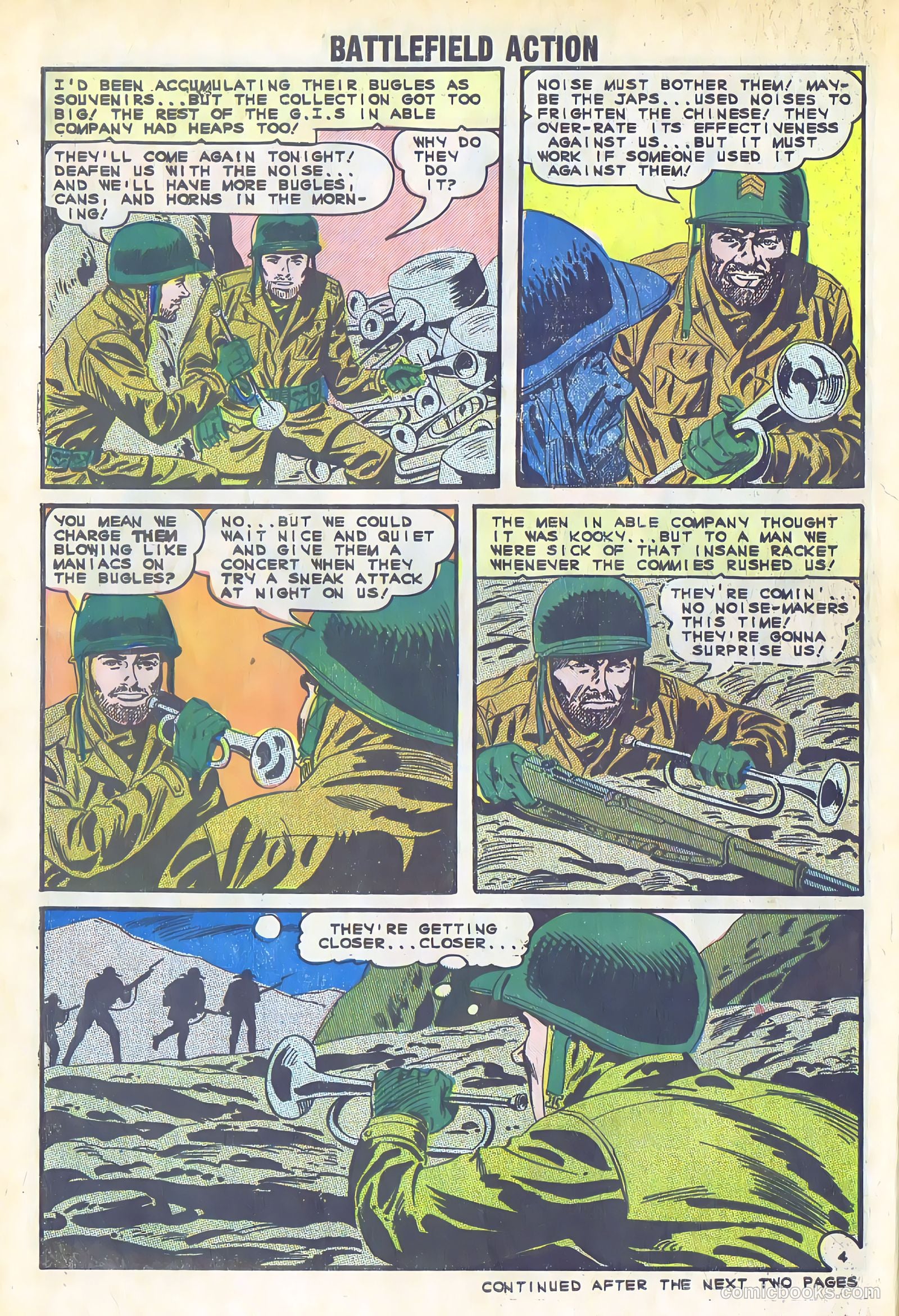Battlefield Action #58 (1965) — page 6 of 36