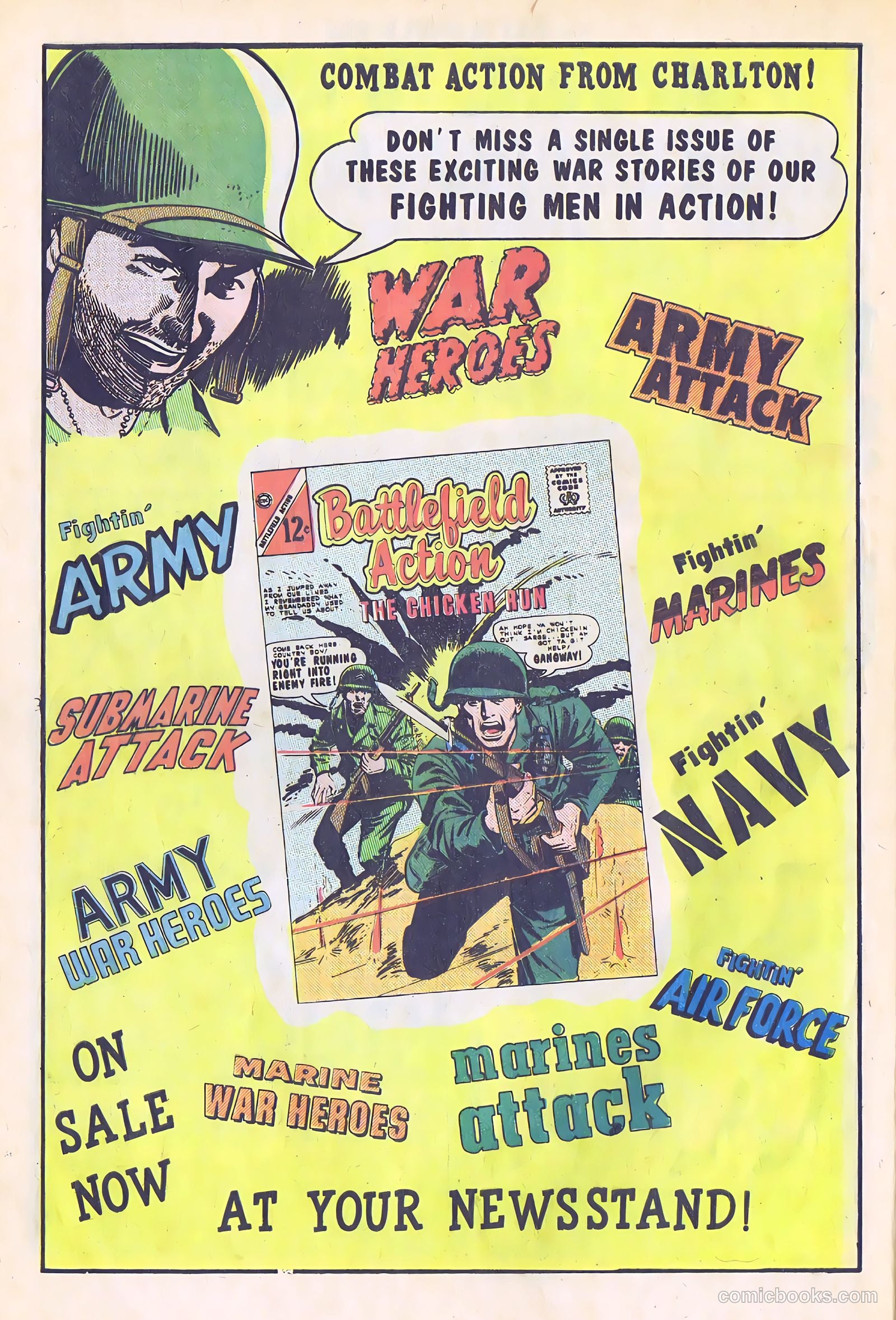 Battlefield Action #58 (1965) — page 8 of 36