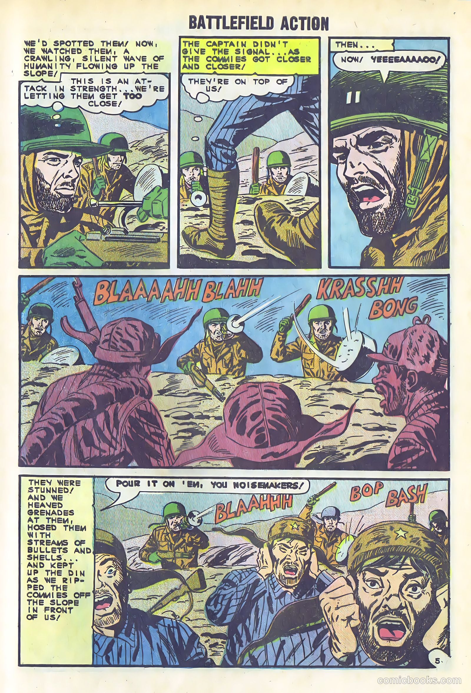 Battlefield Action #58 (1965) — page 9 of 36