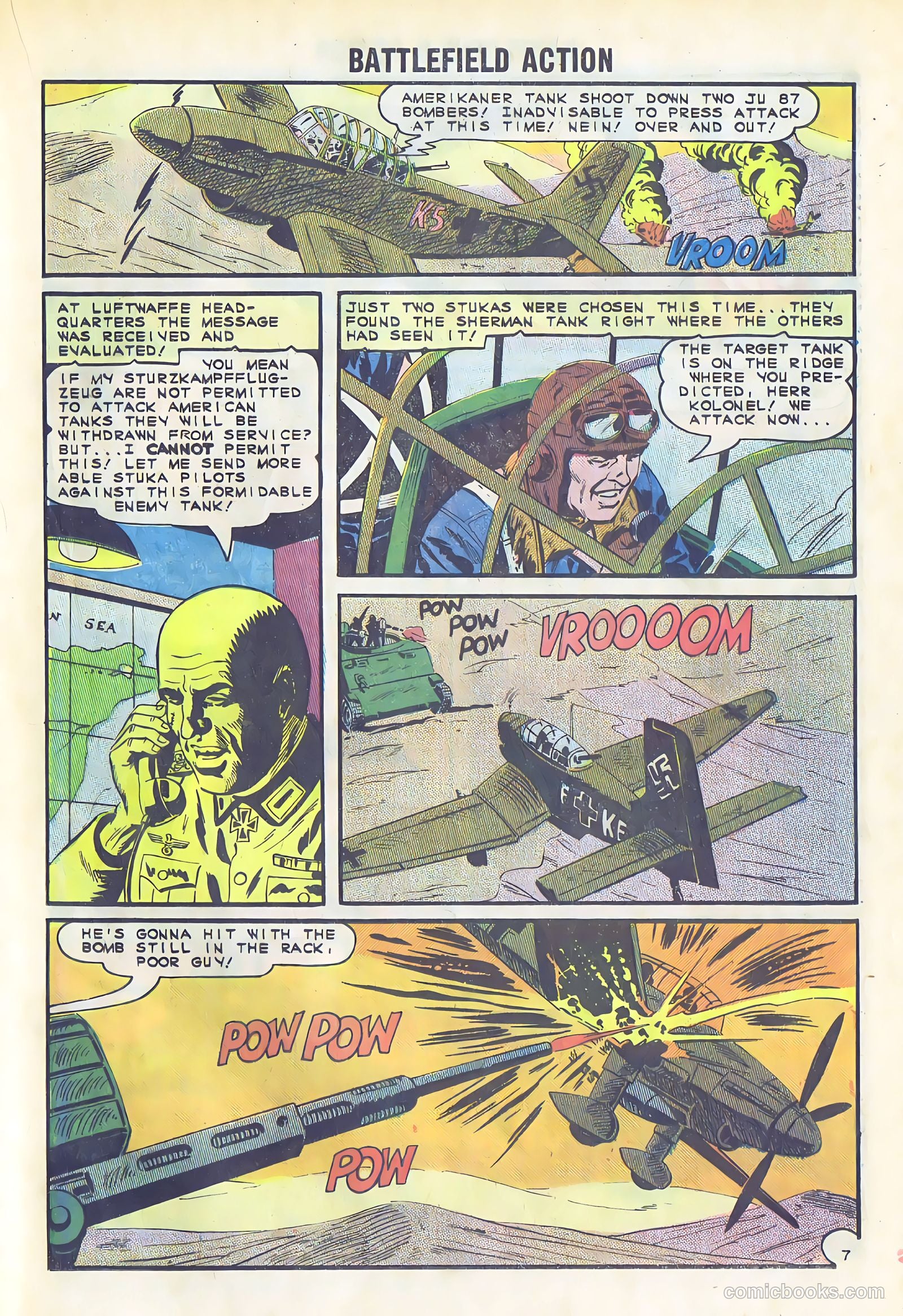 Battlefield Action #58 (1965) — page 21 of 36