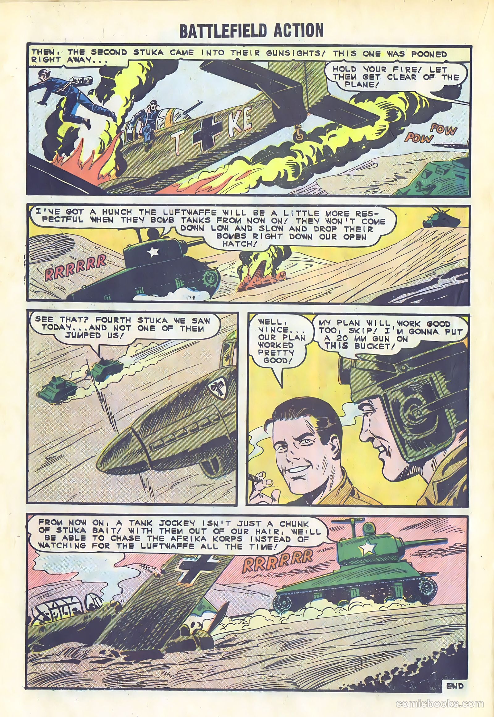 Battlefield Action #58 (1965) — page 22 of 36