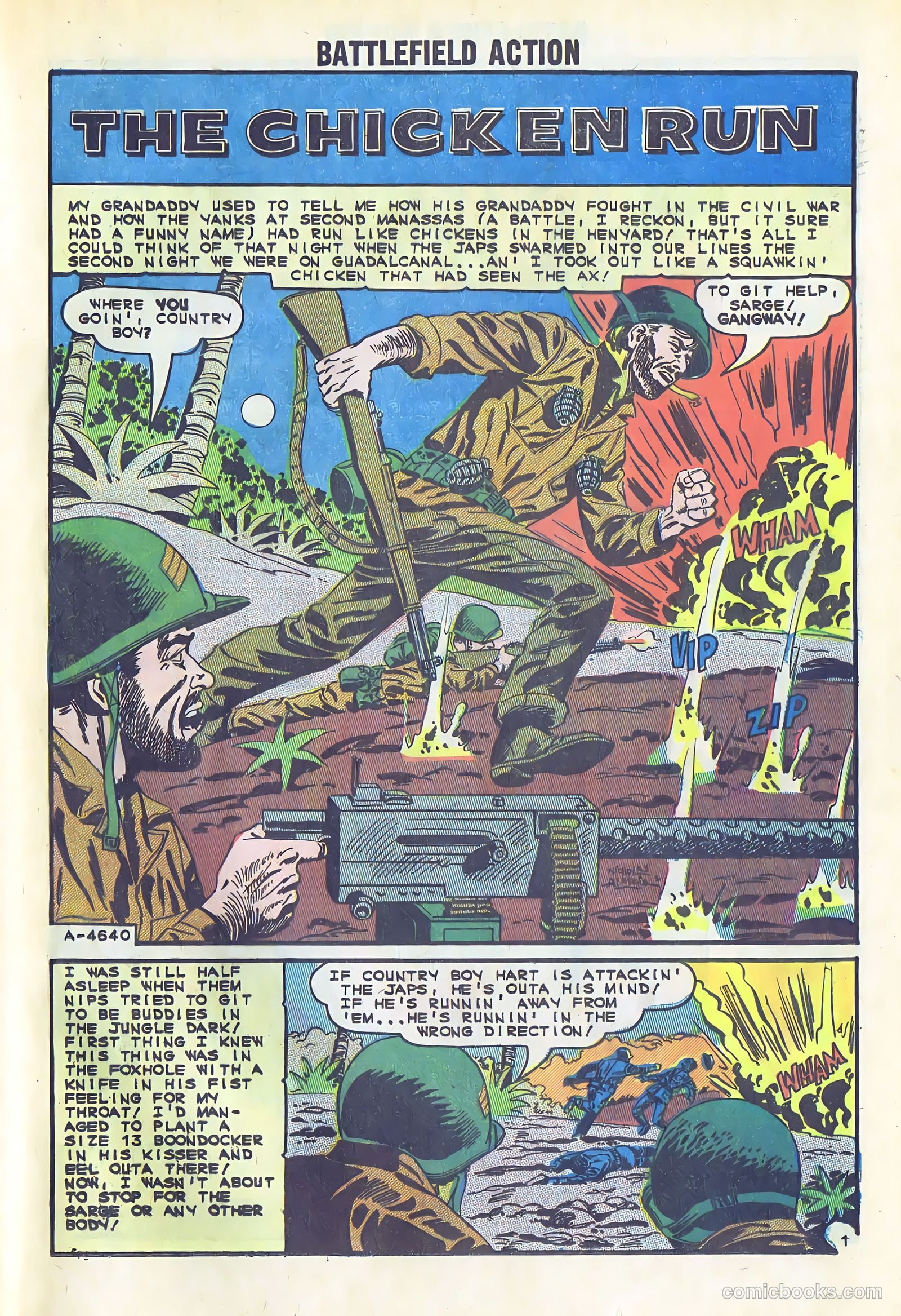 Battlefield Action #58 (1965) — page 25 of 36