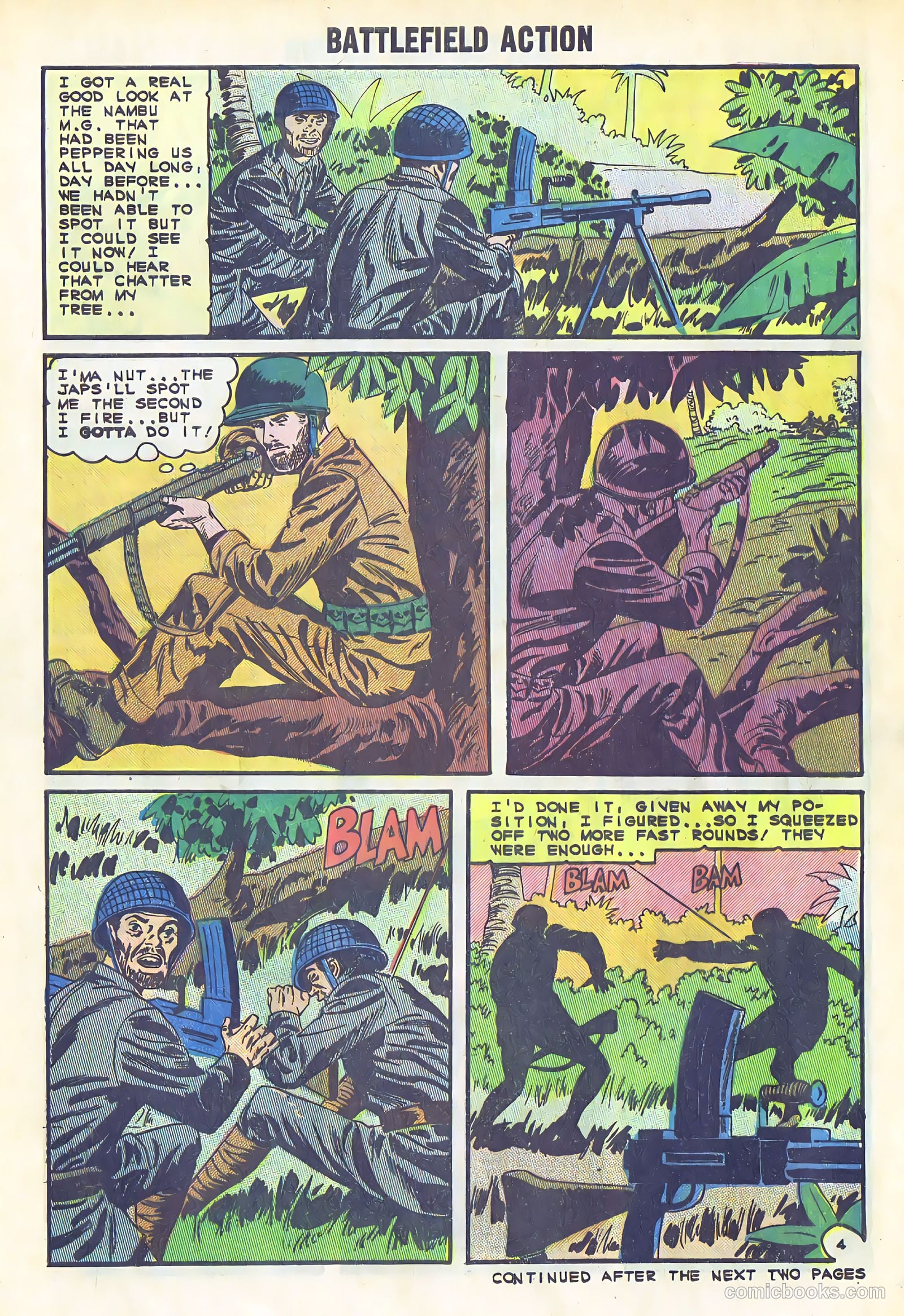 Battlefield Action #58 (1965) — page 28 of 36