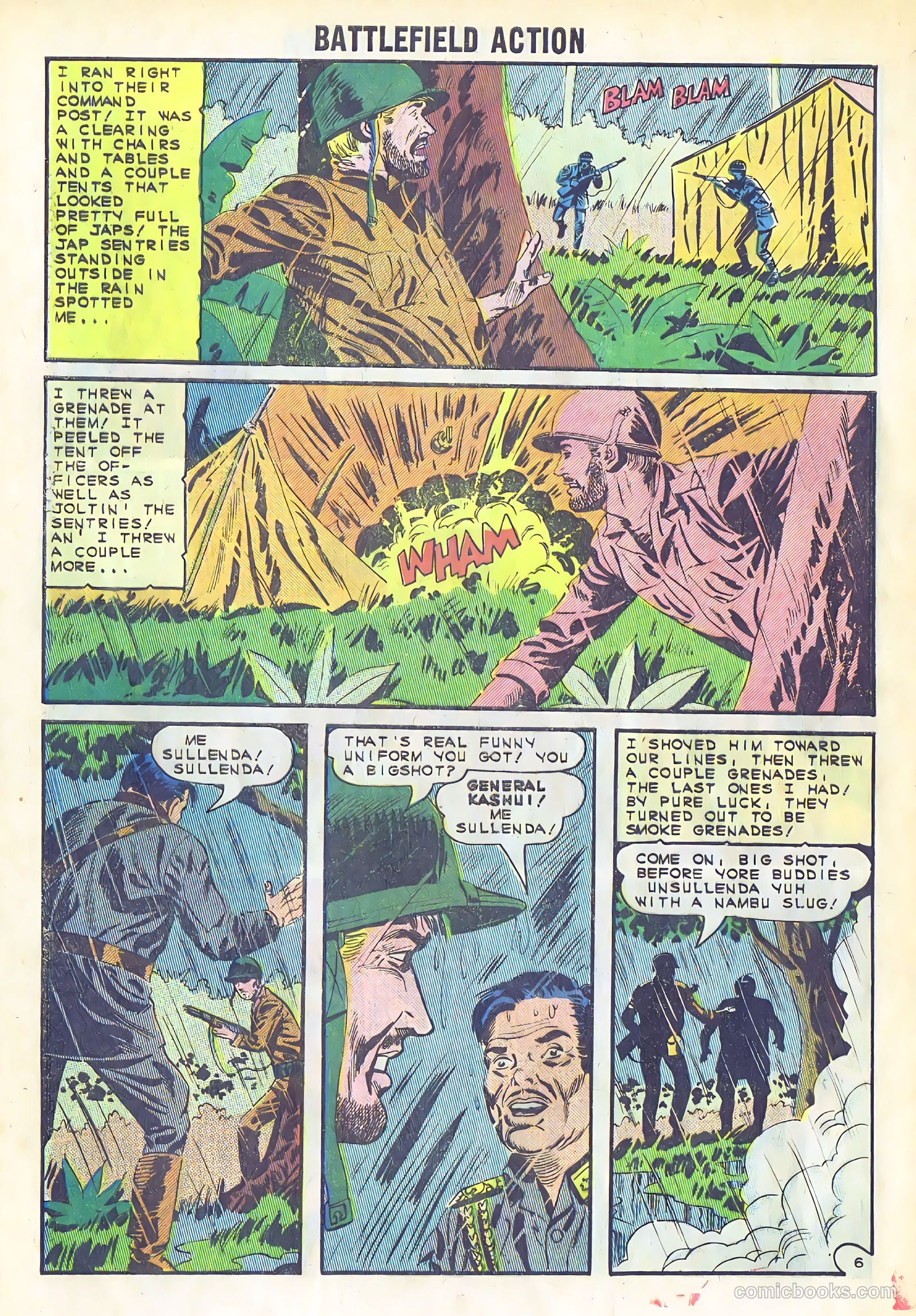 Battlefield Action #58 (1965) — page 32 of 36