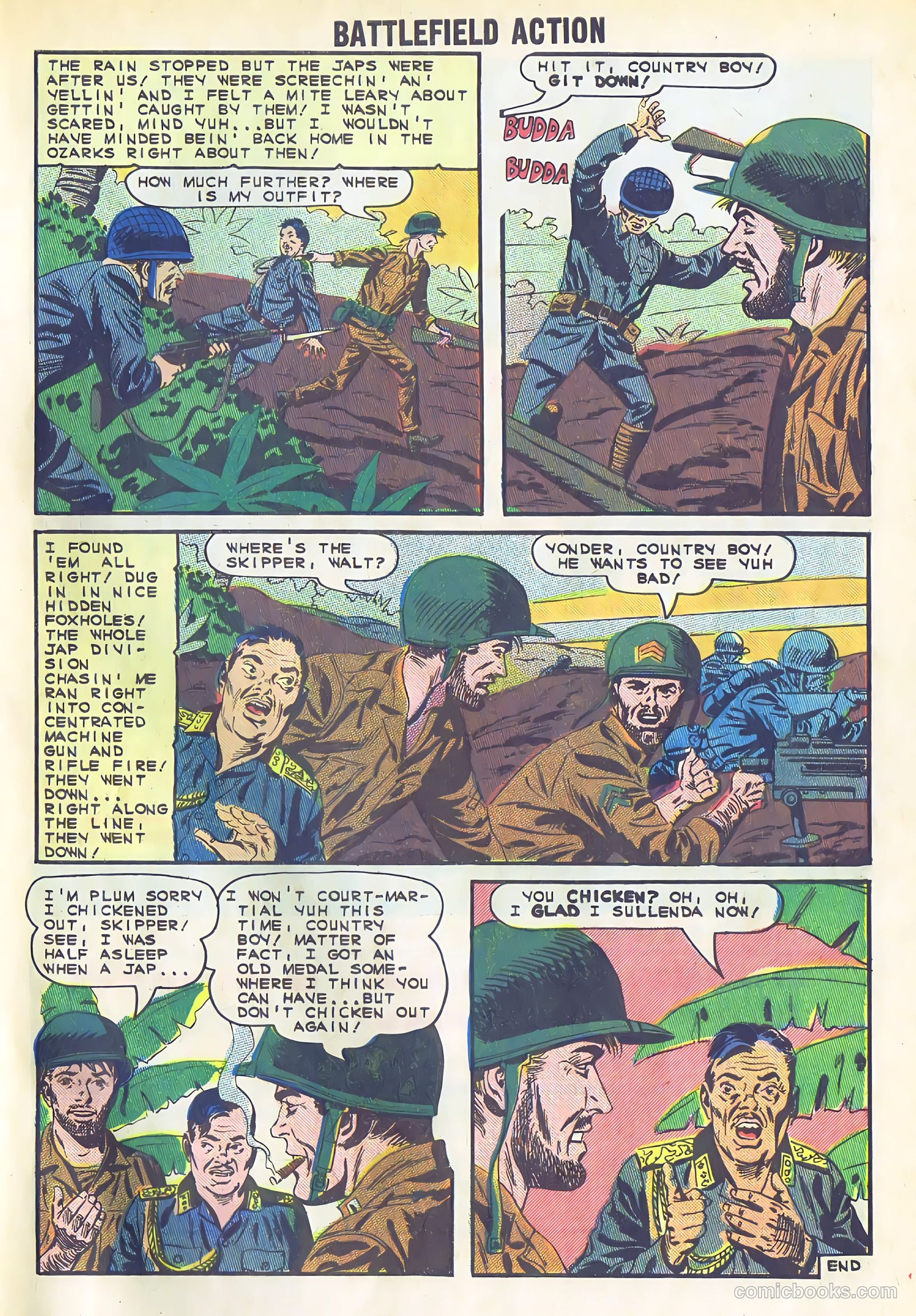 Battlefield Action #58 (1965) — page 33 of 36