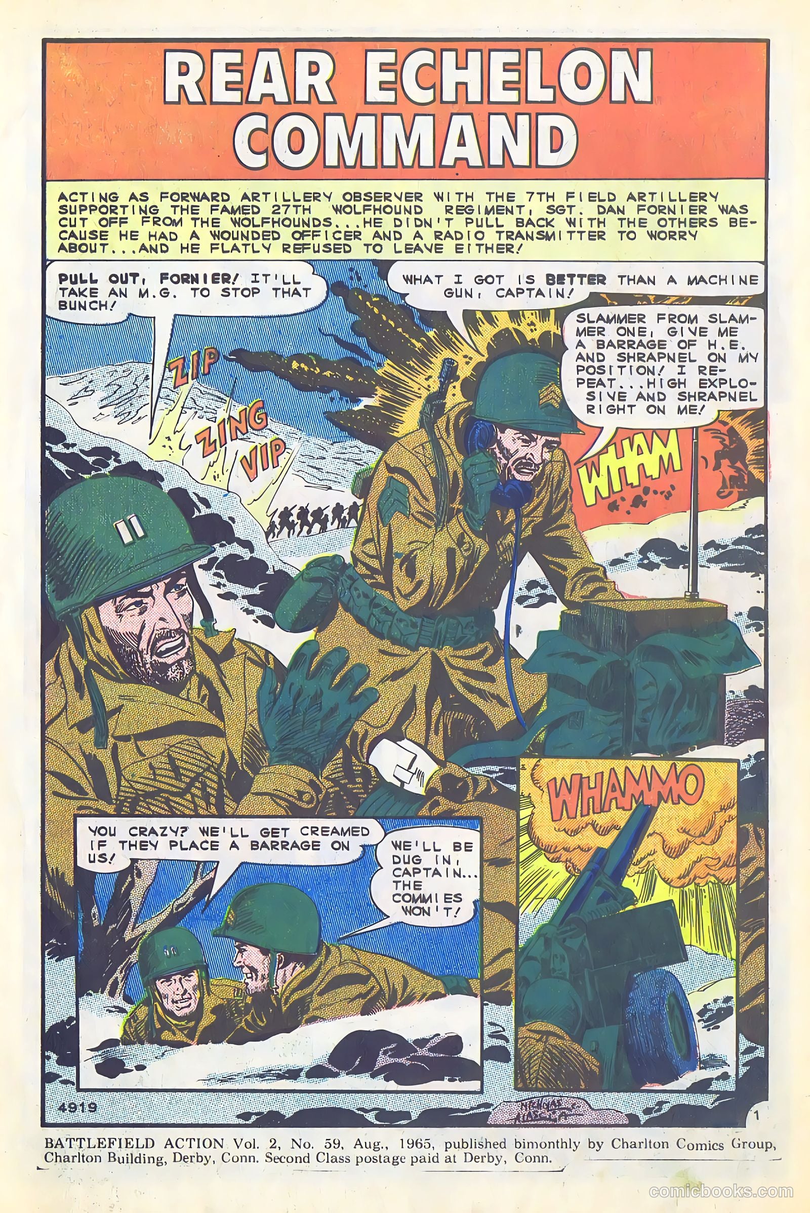 Battlefield Action #59 (1965) — page 3 of 36