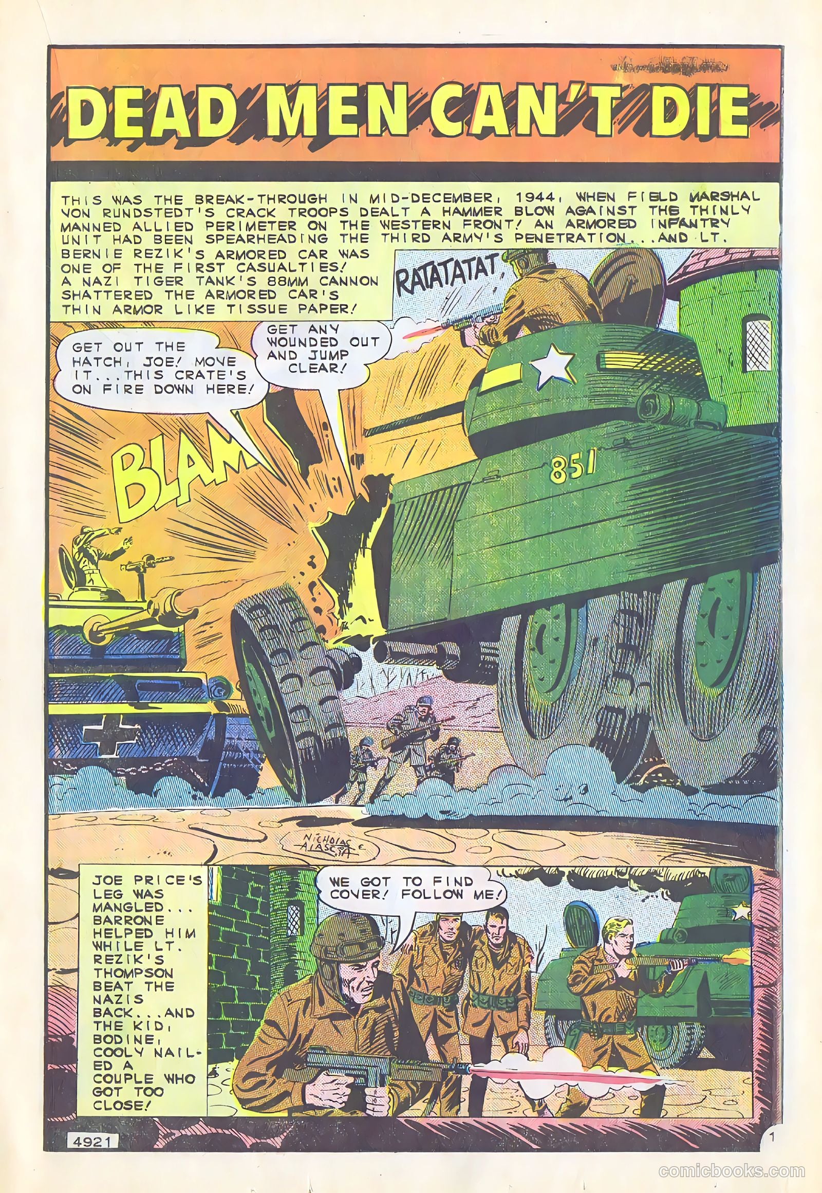 Battlefield Action #59 (1965) — page 15 of 36