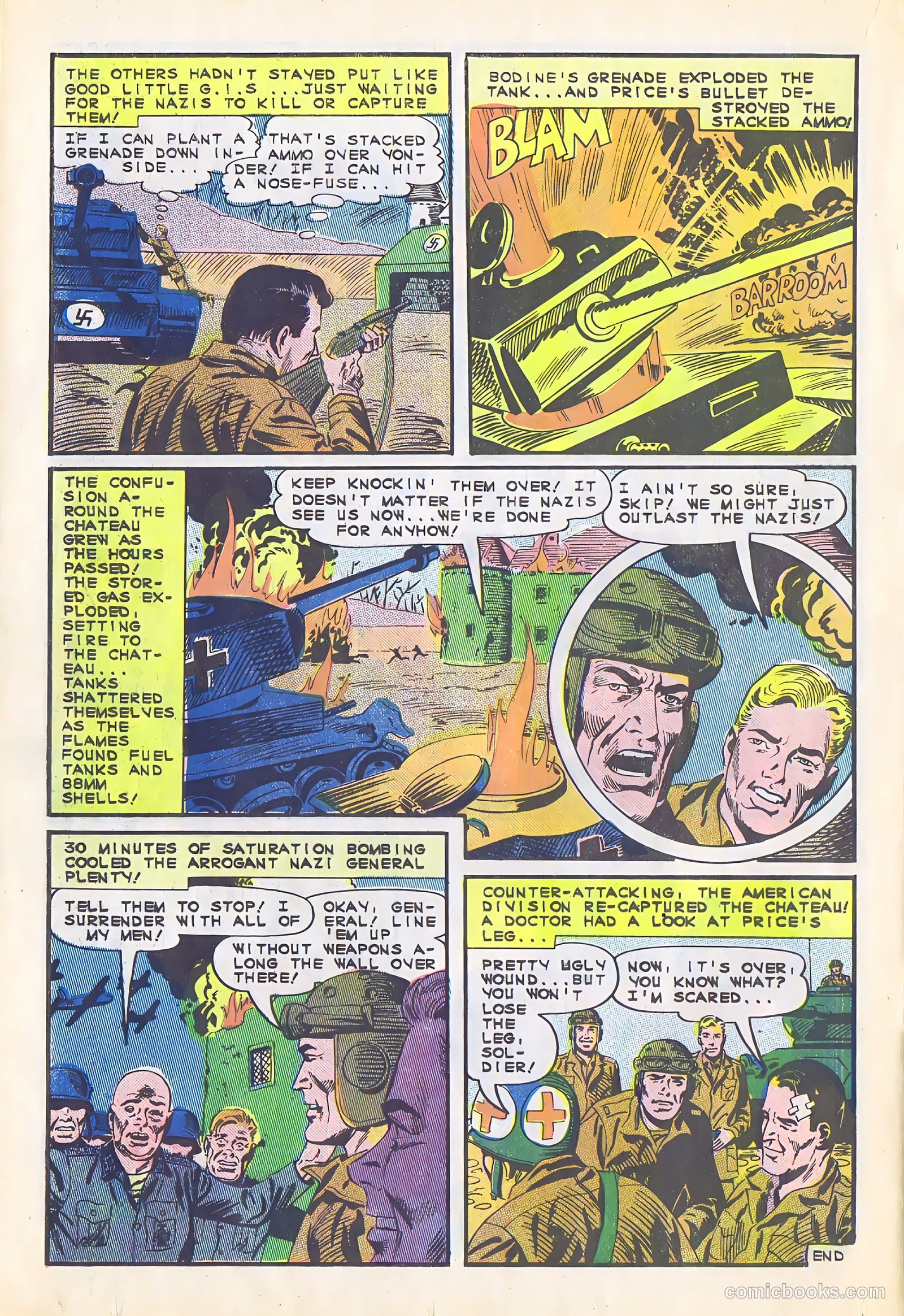 Battlefield Action #59 (1965) — page 22 of 36