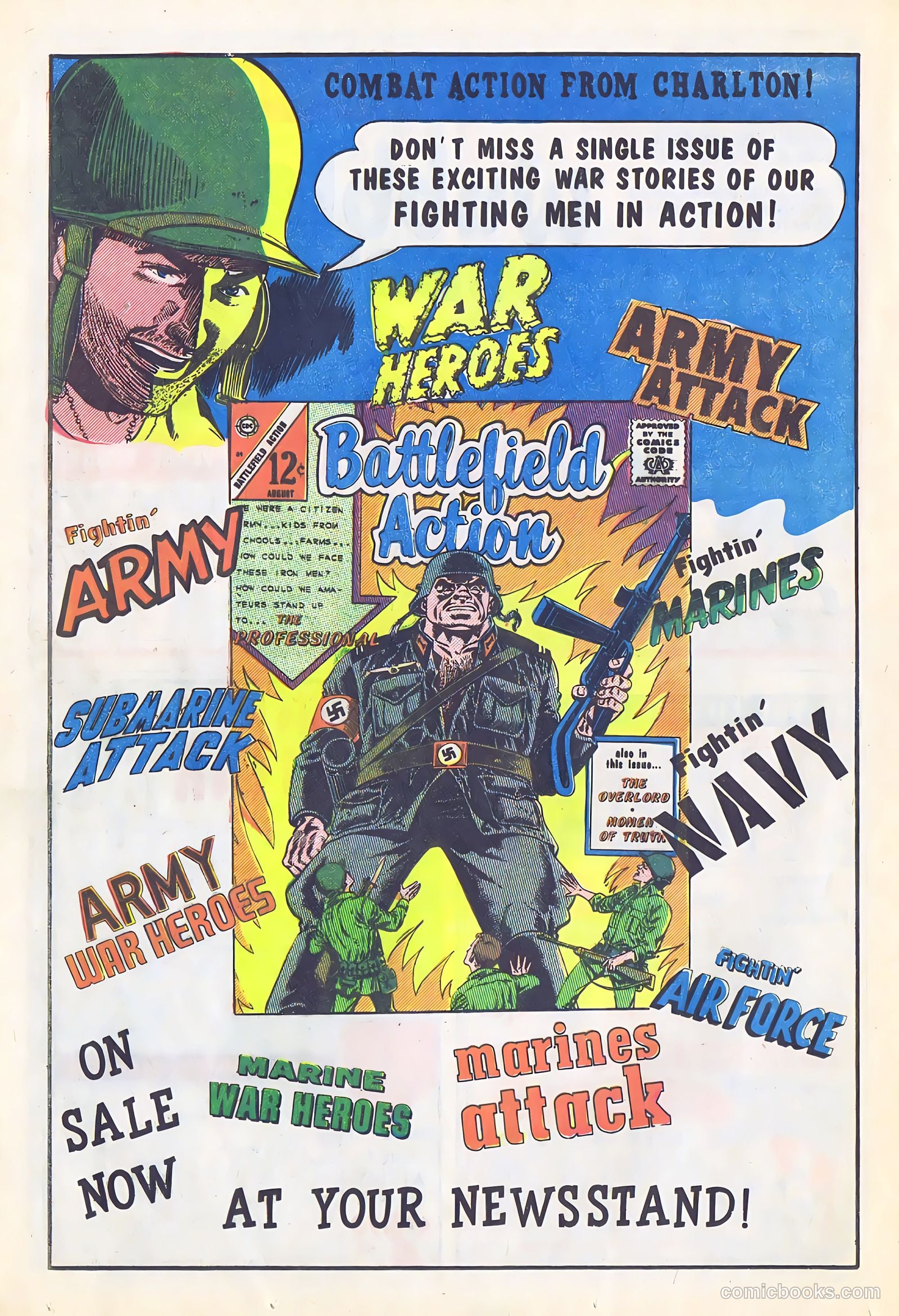 Battlefield Action #59 (1965) — page 24 of 36