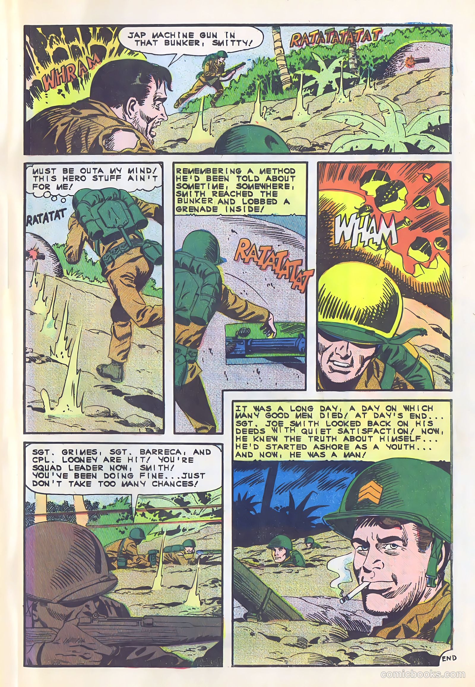 Battlefield Action #59 (1965) — page 33 of 36