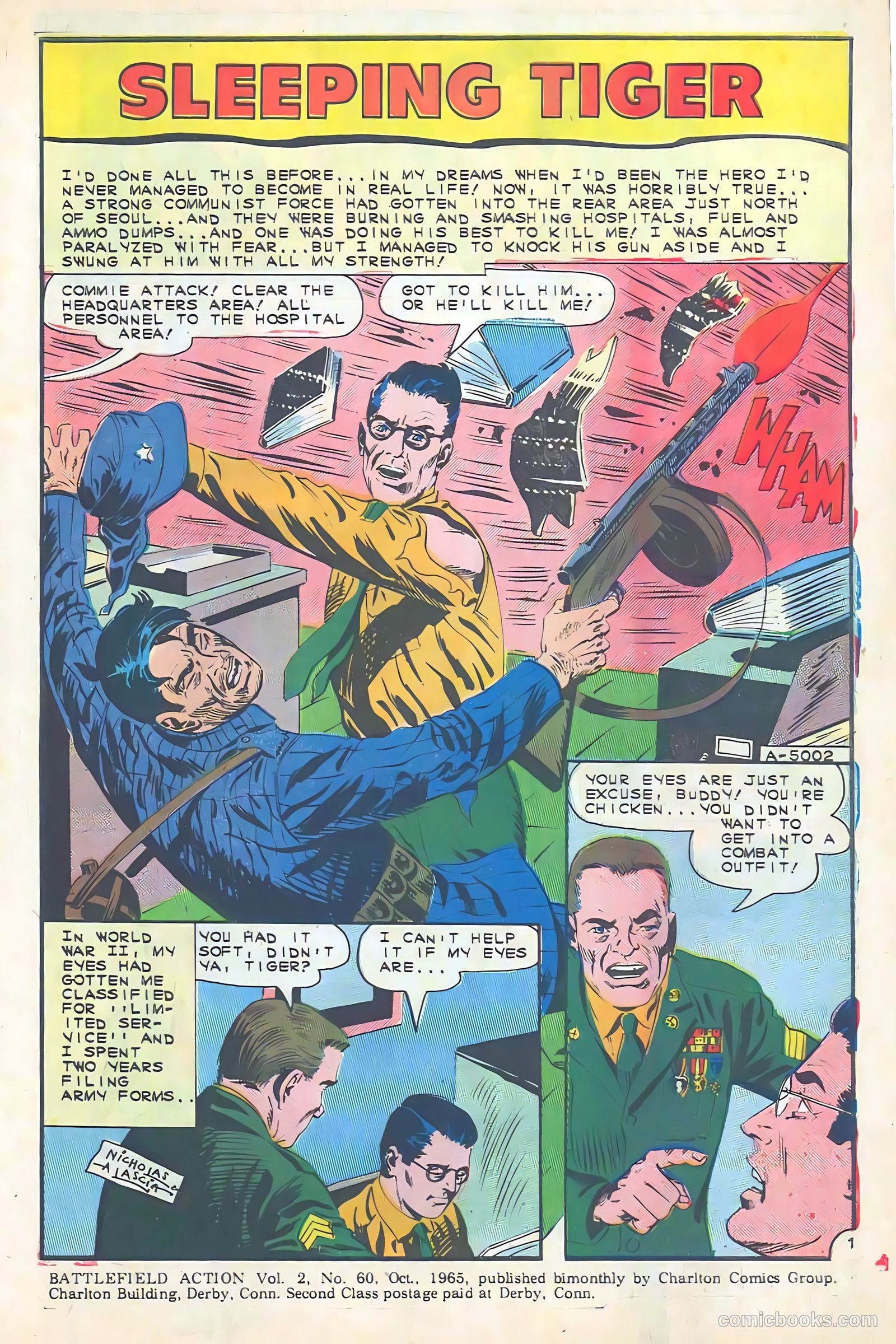 Battlefield Action #60 (1965) — page 3 of 36