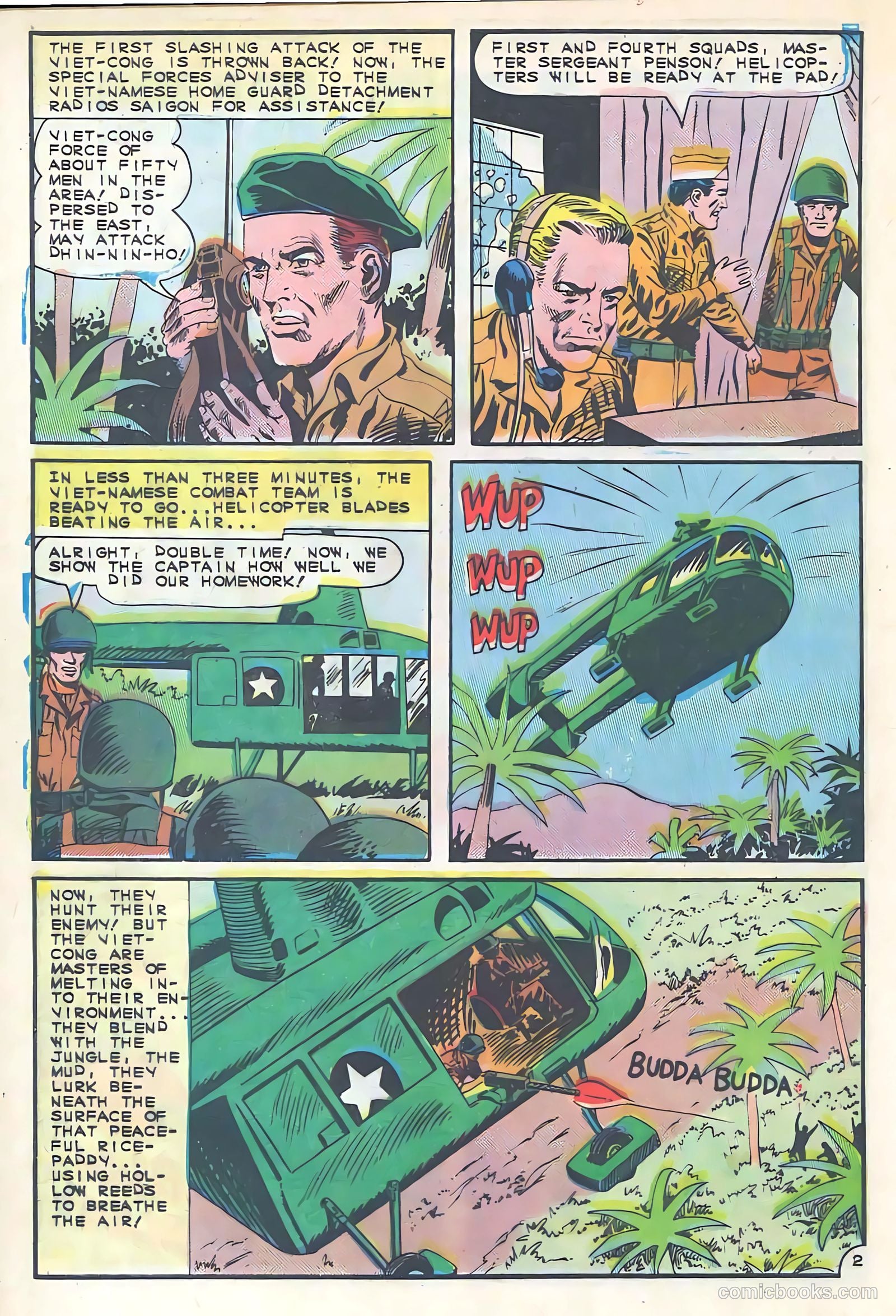 Battlefield Action #60 (1965) — page 32 of 36