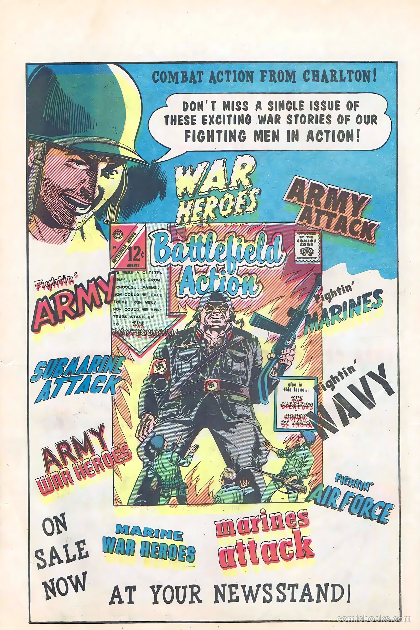 Battlefield Action #61 (1965) — page 8 of 36