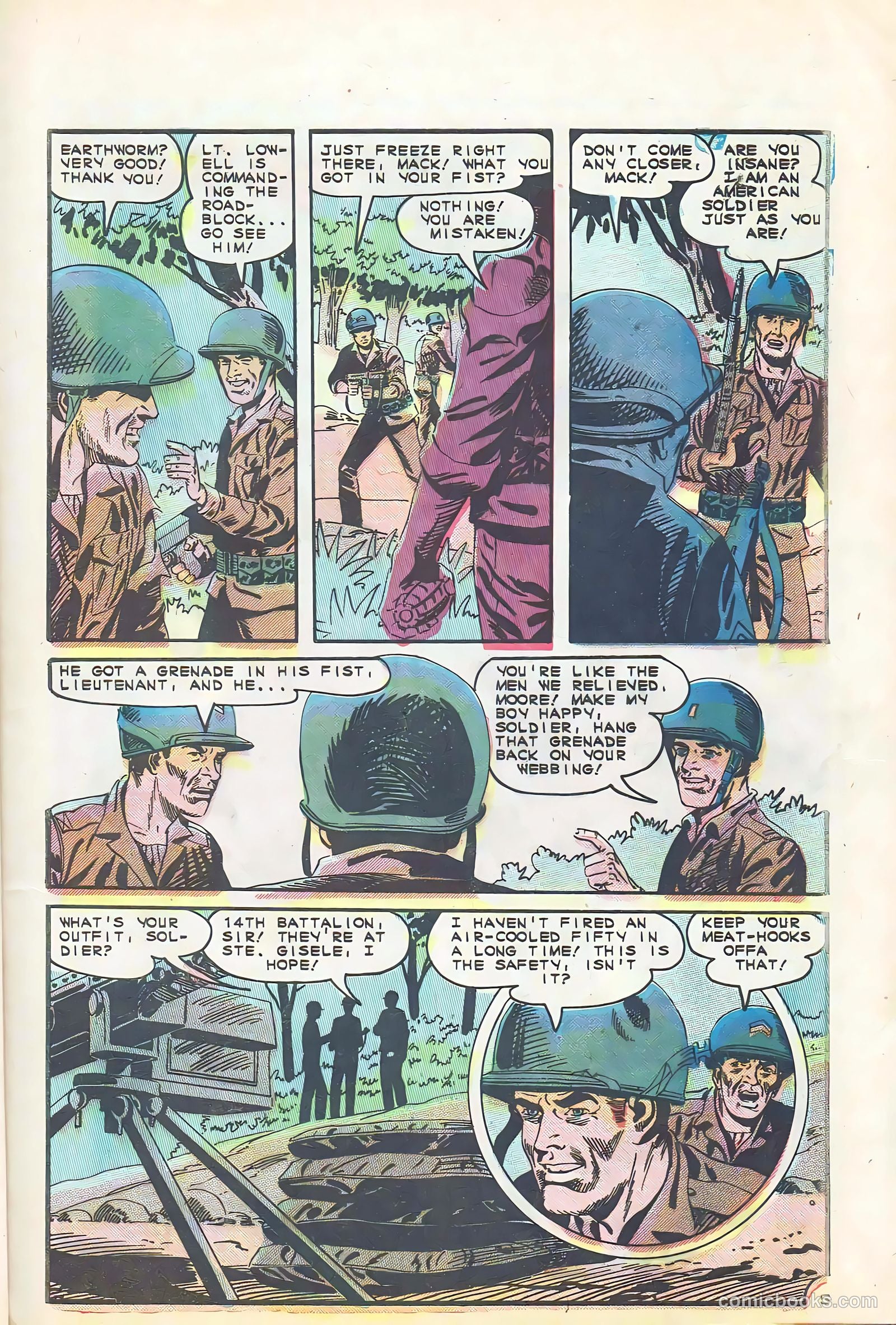 Battlefield Action #61 (1965) — page 9 of 36