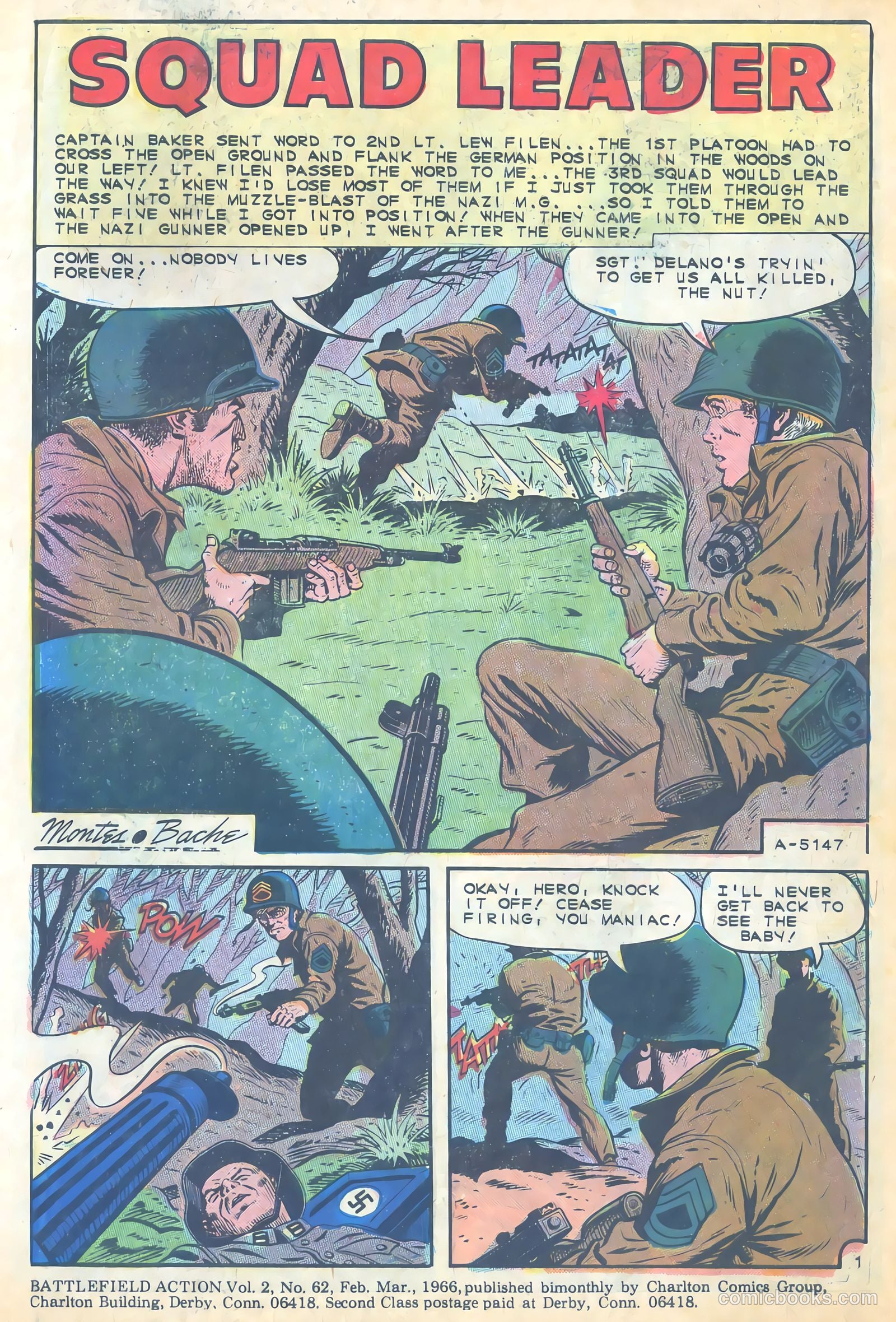 Battlefield Action #62 (1966) — page 3 of 36