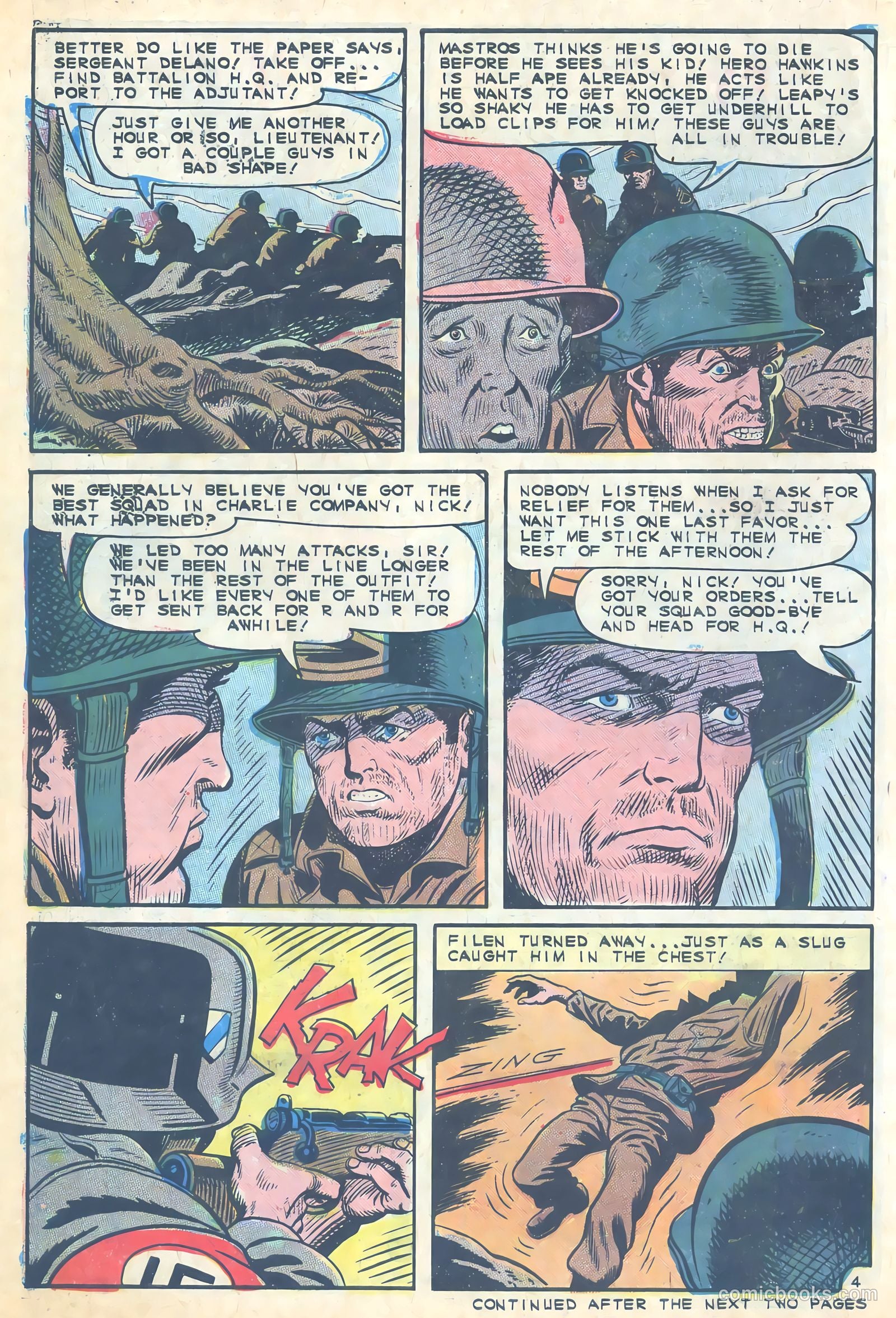 Battlefield Action #62 (1966) — page 6 of 36
