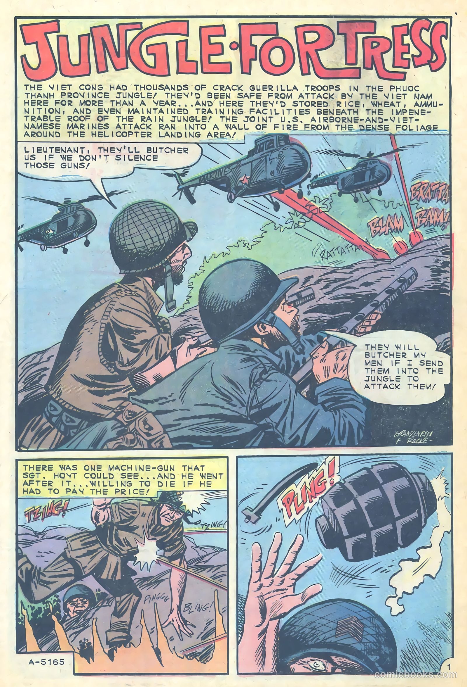 Battlefield Action #62 (1966) — page 25 of 36