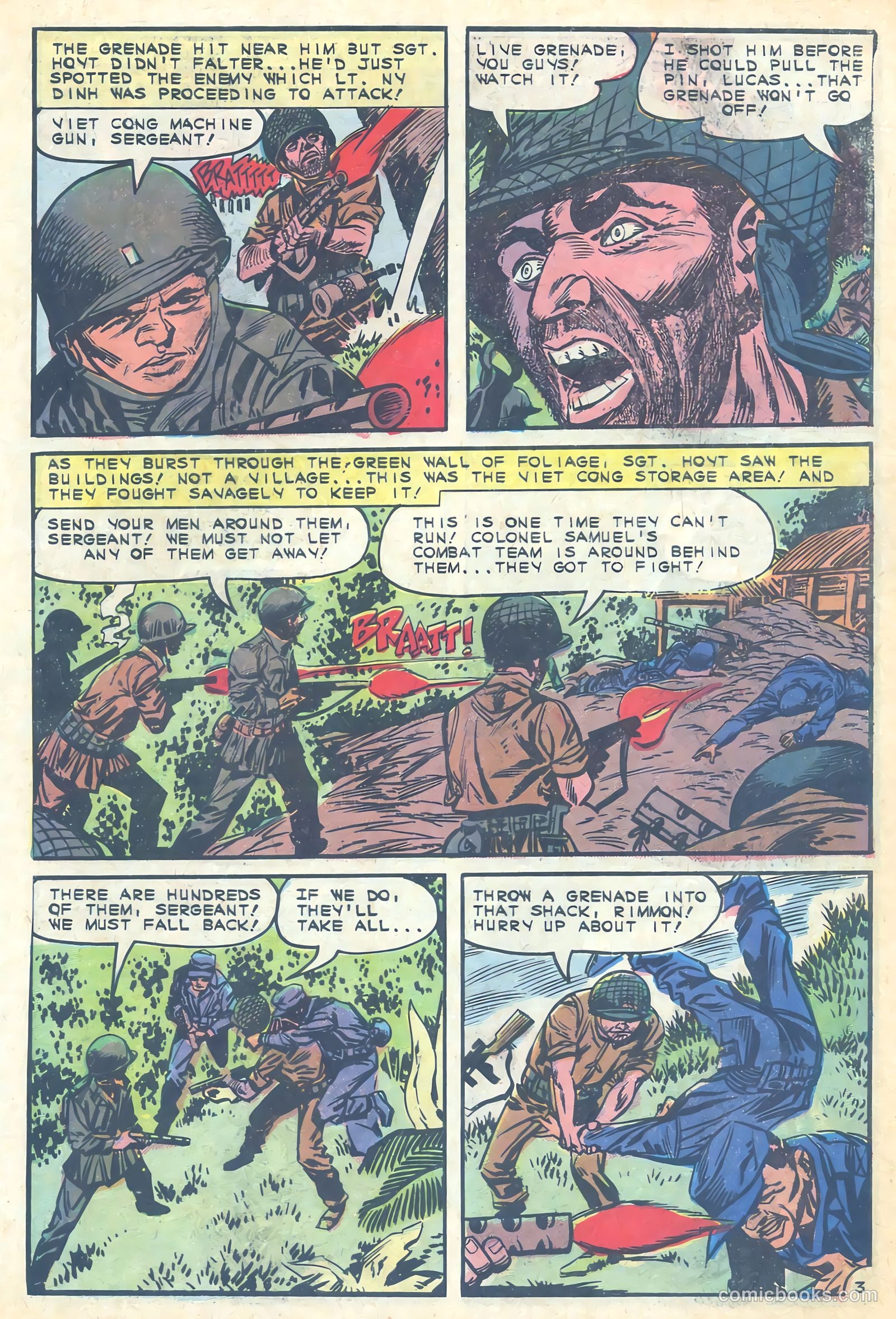 Battlefield Action #62 (1966) — page 27 of 36