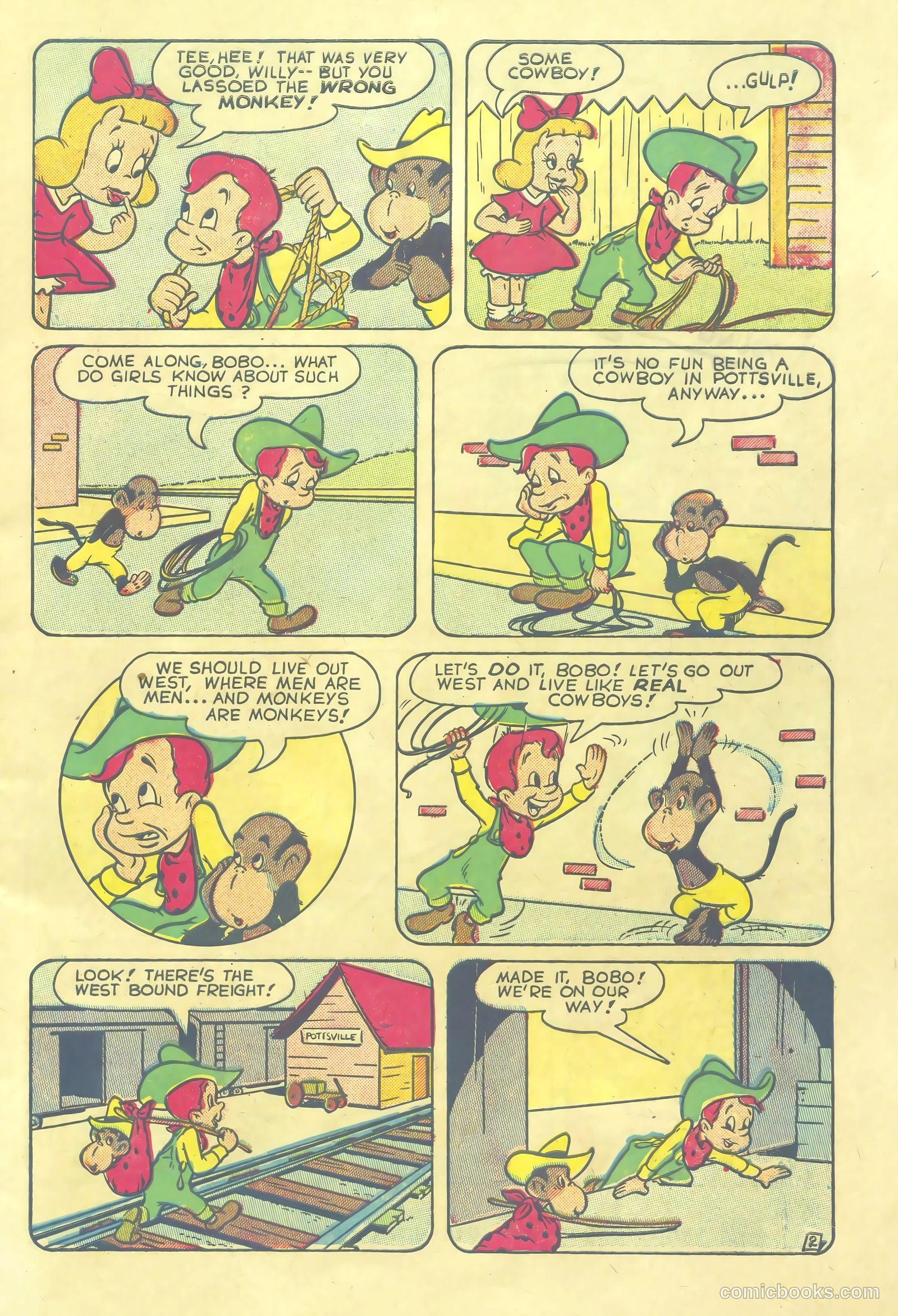 Television Comics #5 (1950) — page 5 of 36