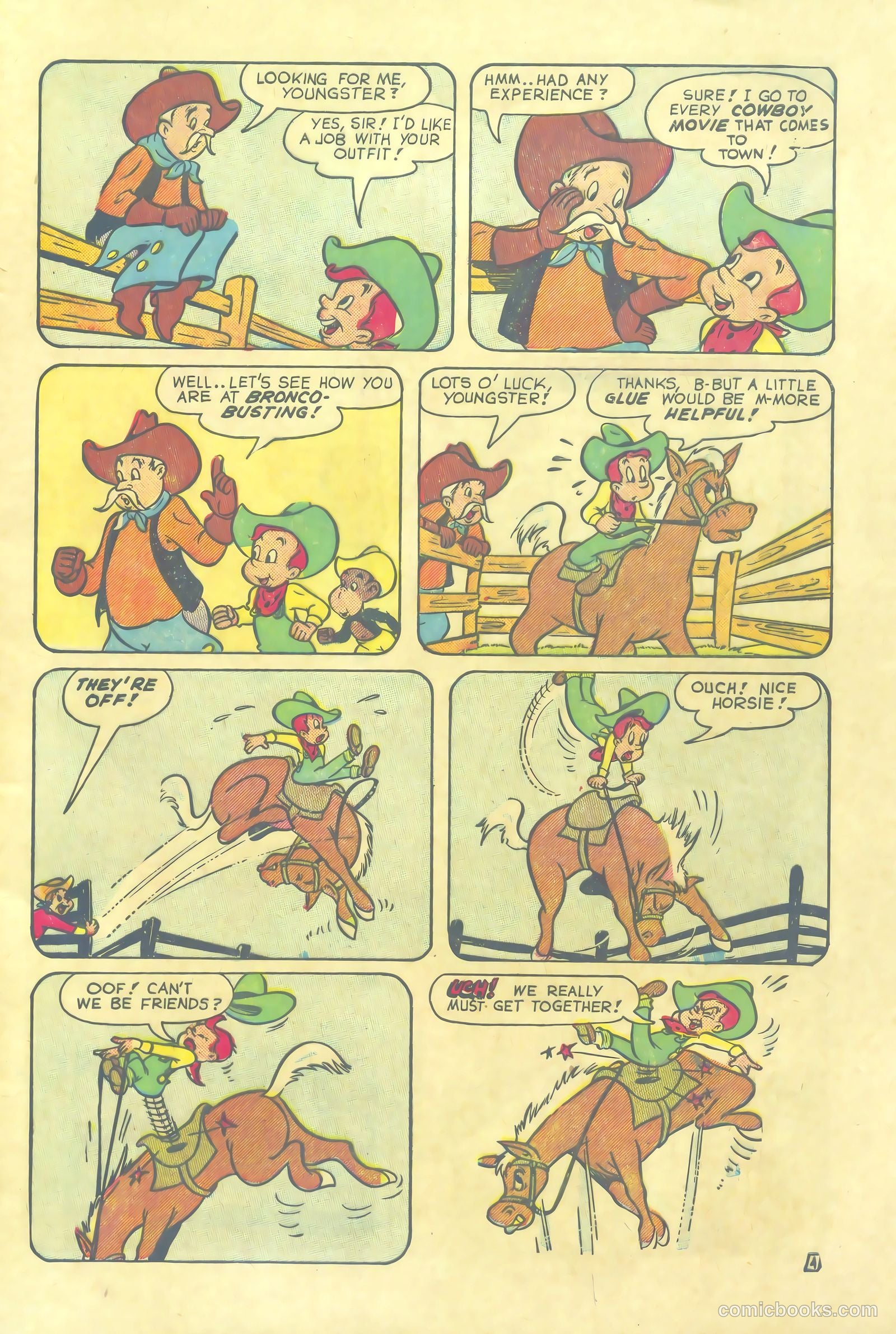 Television Comics #5 (1950) — page 7 of 36