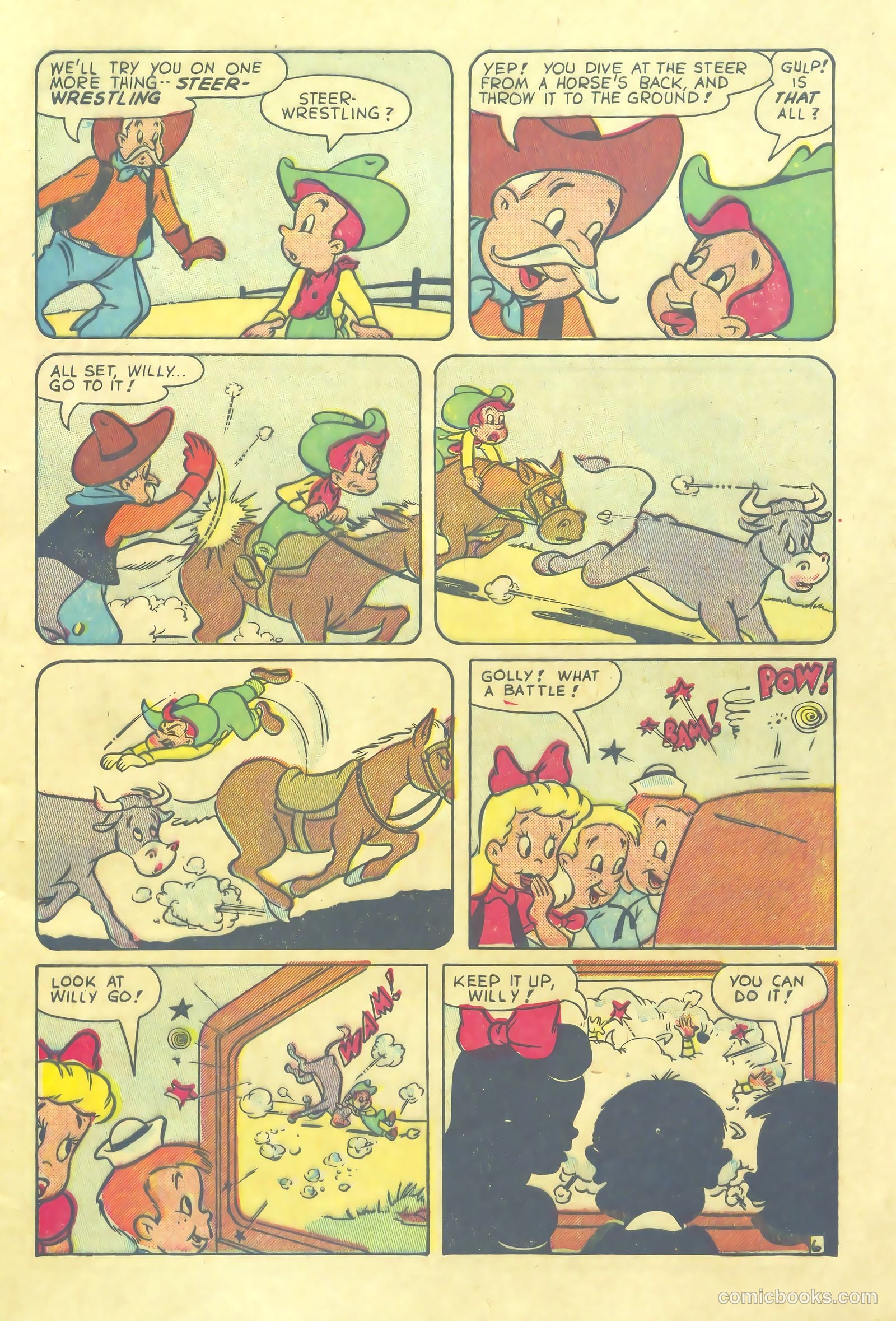 Television Comics #5 (1950) — page 9 of 36