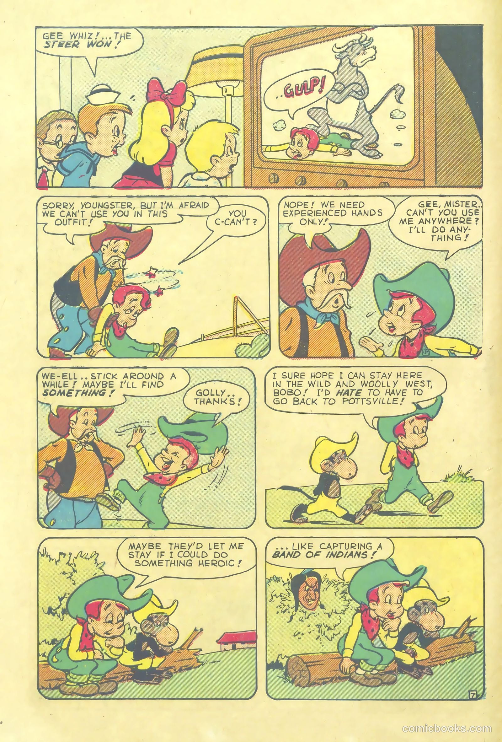 Television Comics #5 (1950) — page 10 of 36