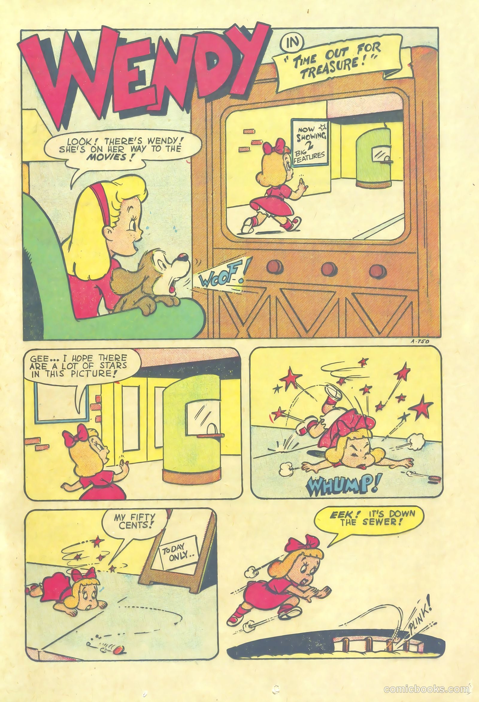 Television Comics #5 (1950) — page 17 of 36