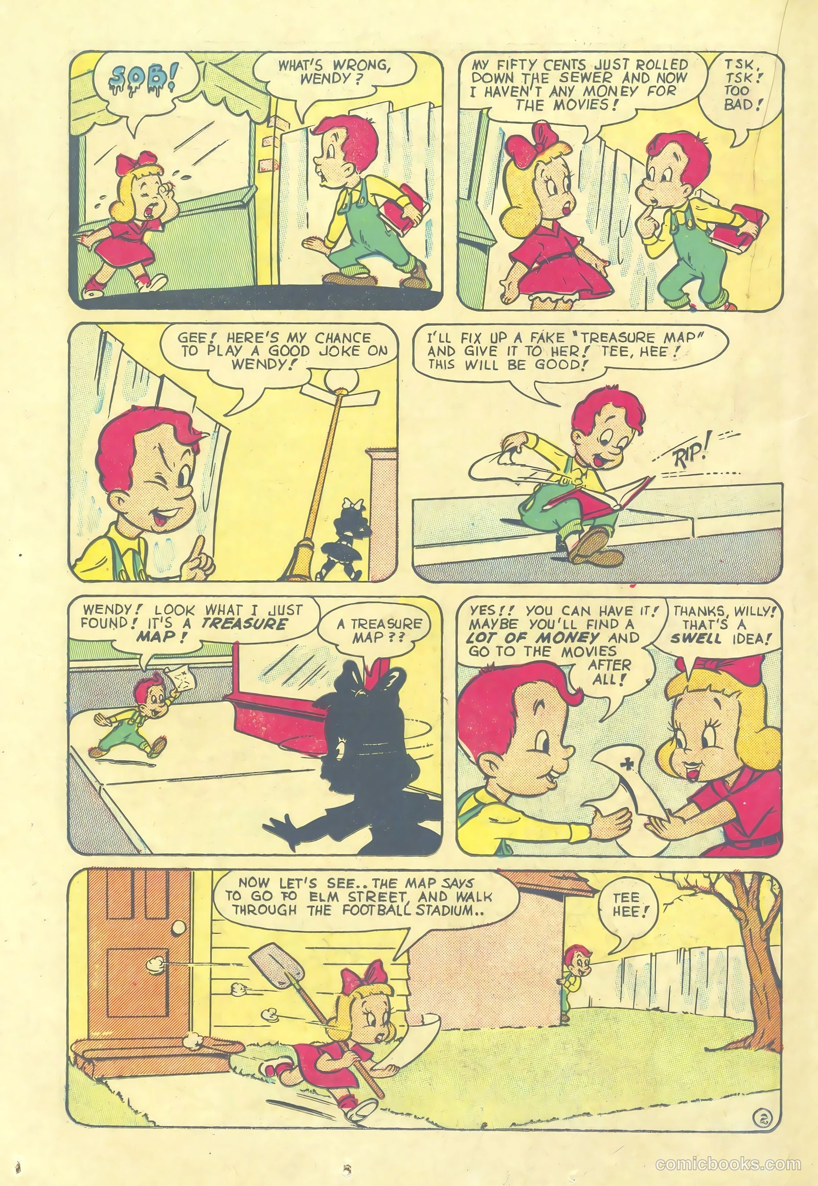 Television Comics #5 (1950) — page 18 of 36