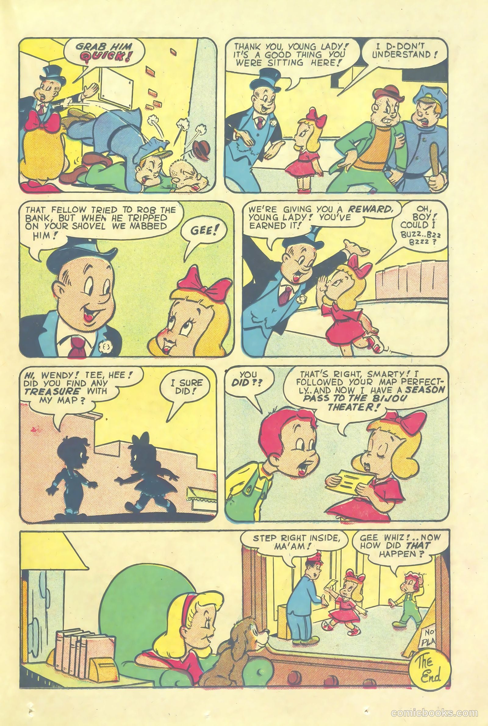 Television Comics #5 (1950) — page 21 of 36