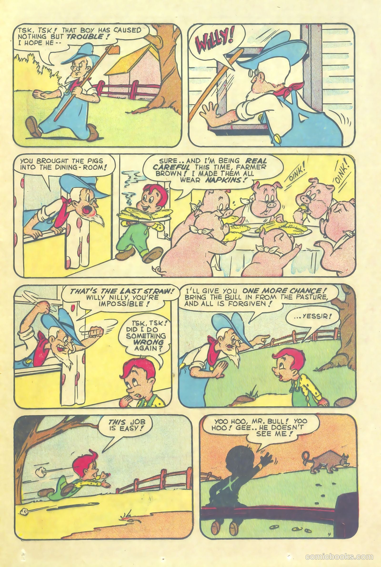 Television Comics #5 (1950) — page 25 of 36