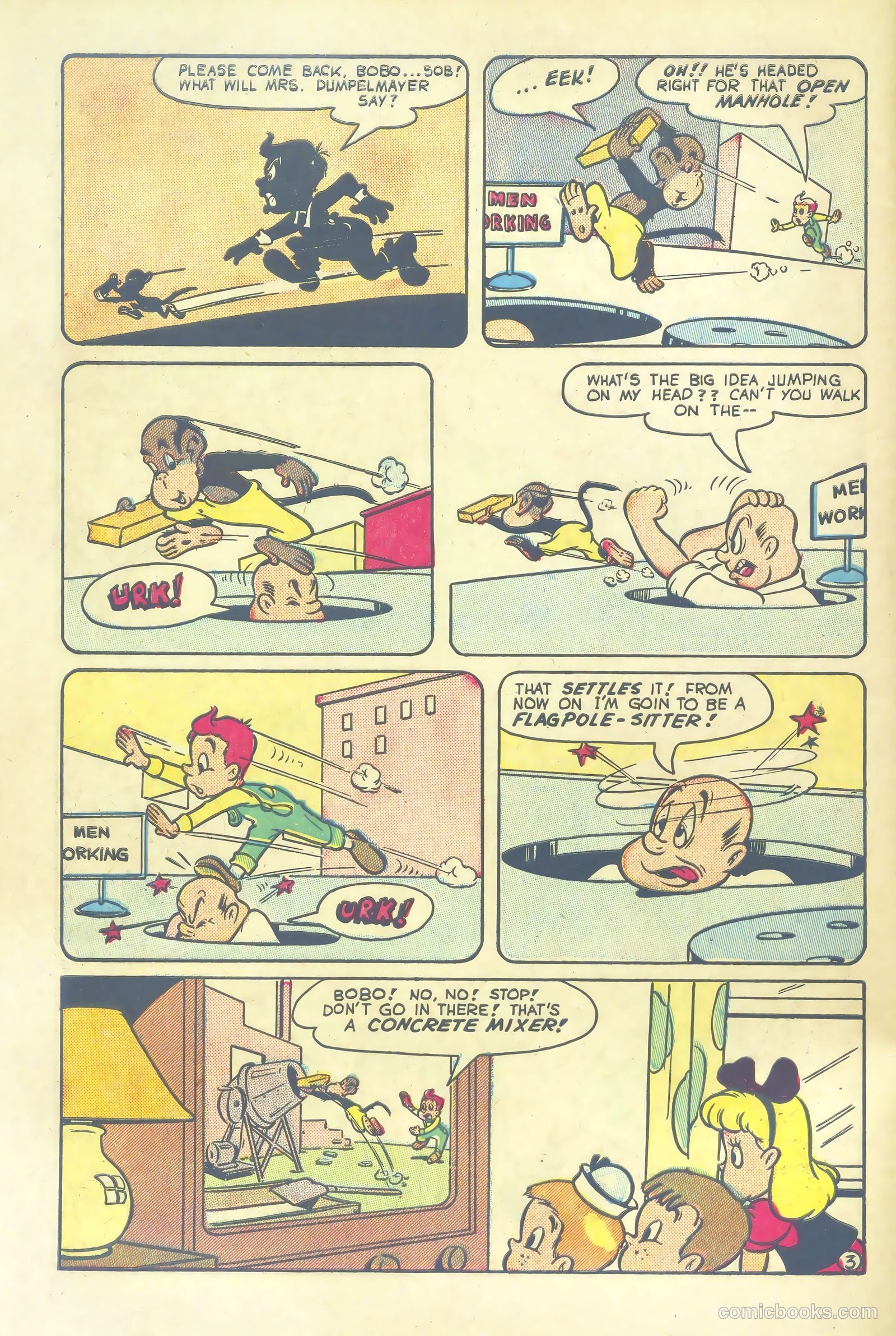 Television Comics #5 (1950) — page 32 of 36