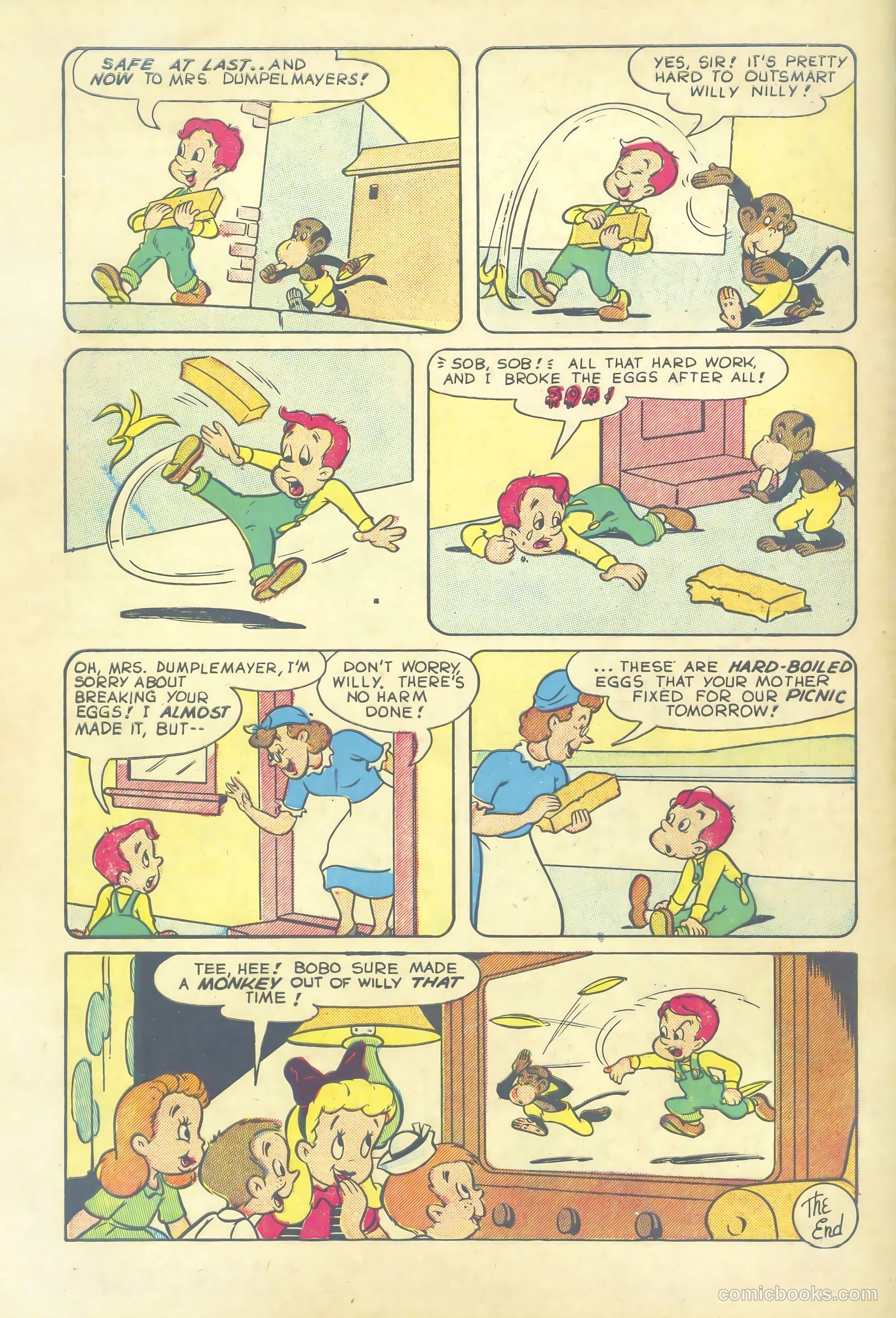 Television Comics #5 (1950) — page 34 of 36