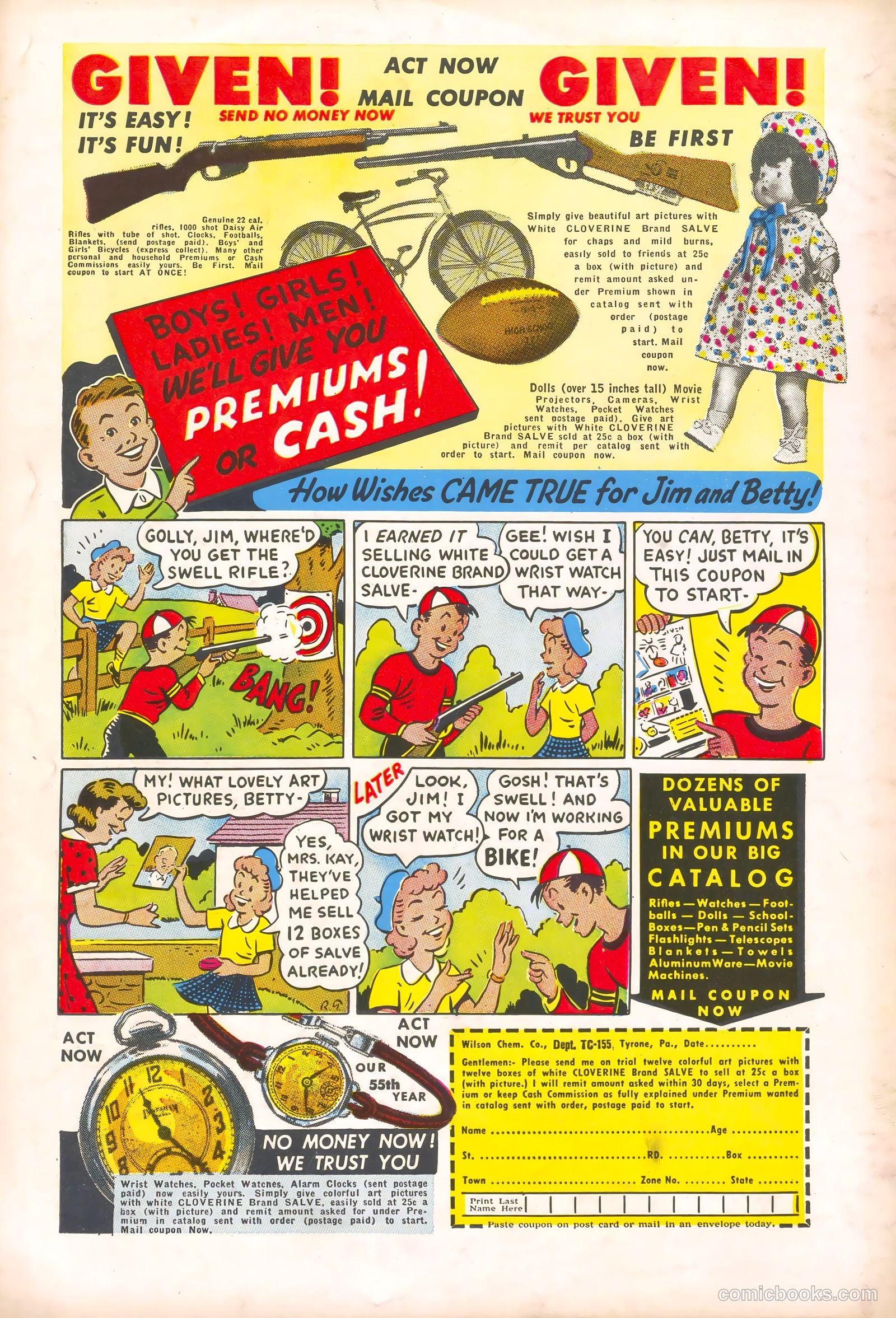 Television Comics #5 (1950) — page 36 of 36