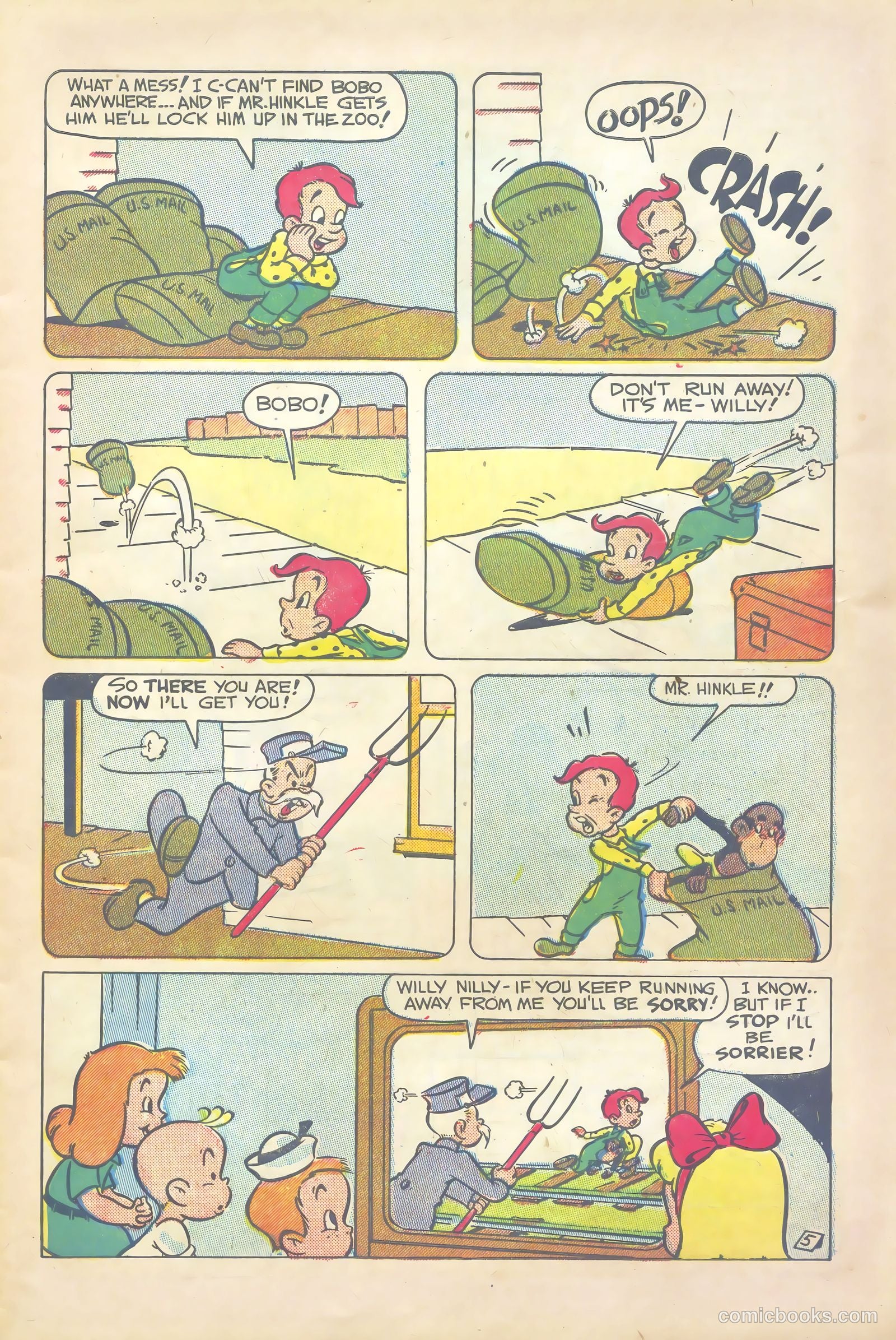 Television Comics #6 (1950) — page 7 of 36