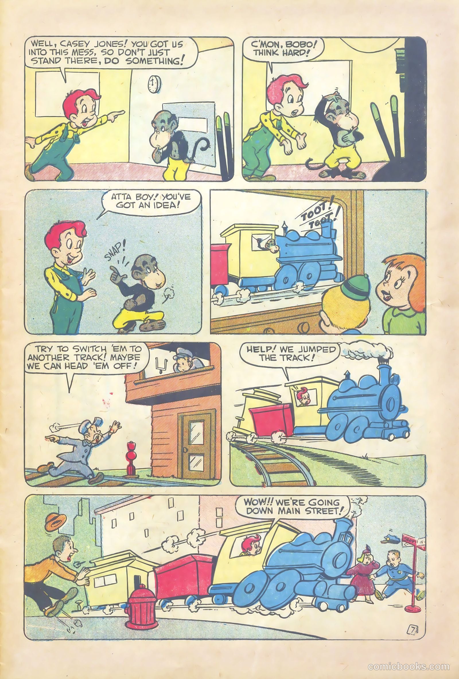 Television Comics #6 (1950) — page 9 of 36