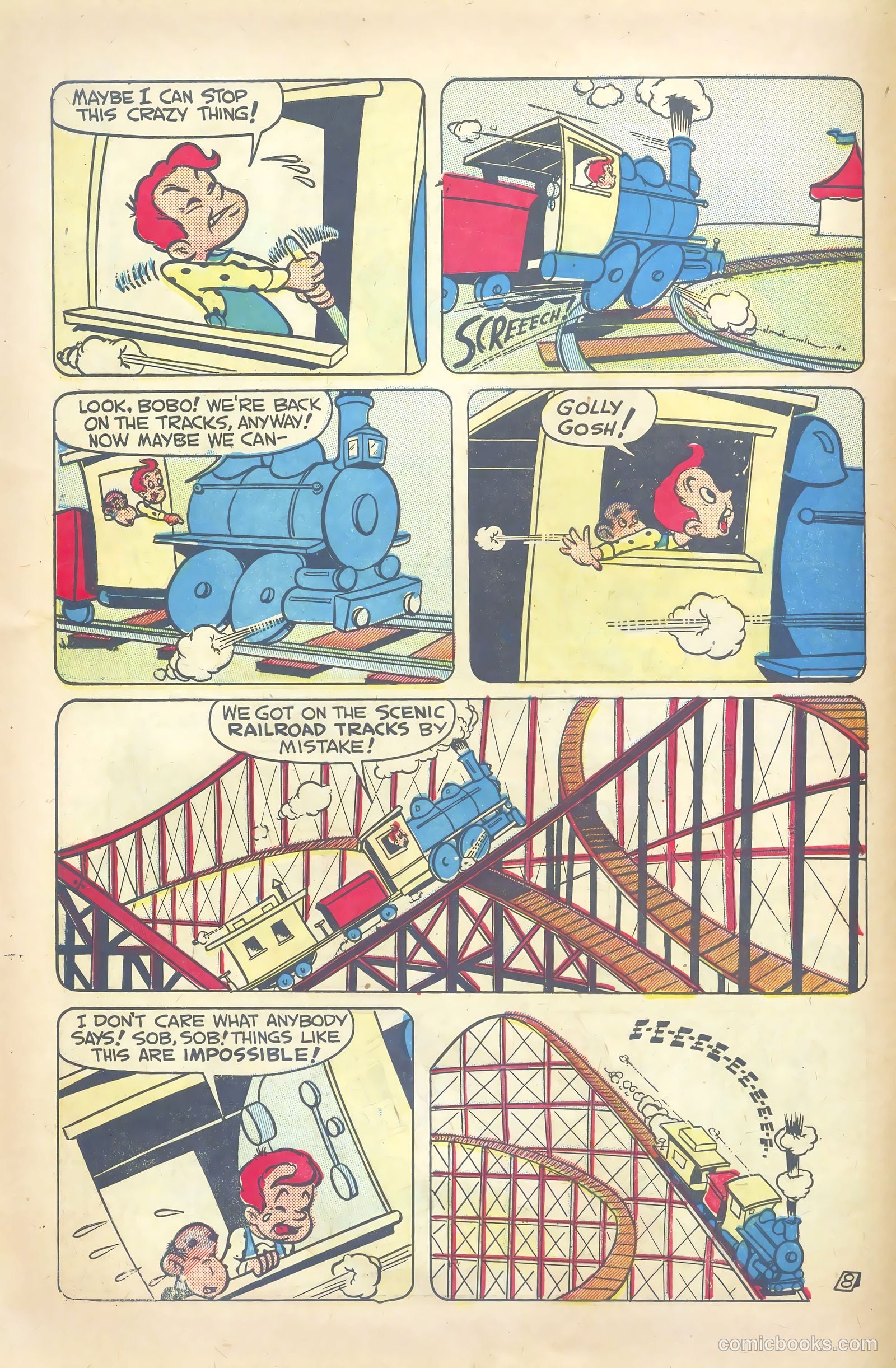 Television Comics #6 (1950) — page 10 of 36