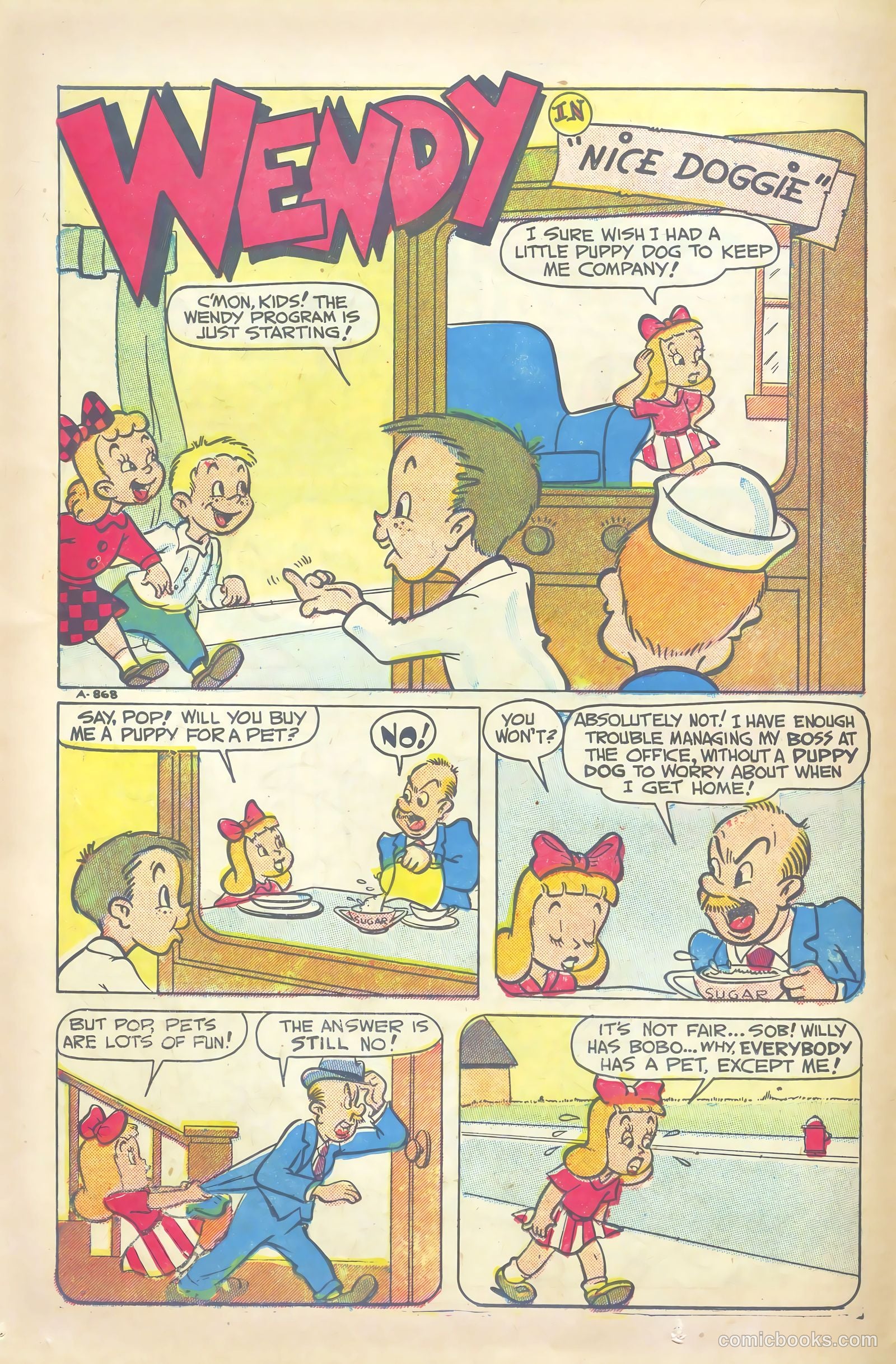 Television Comics #6 (1950) — page 14 of 36