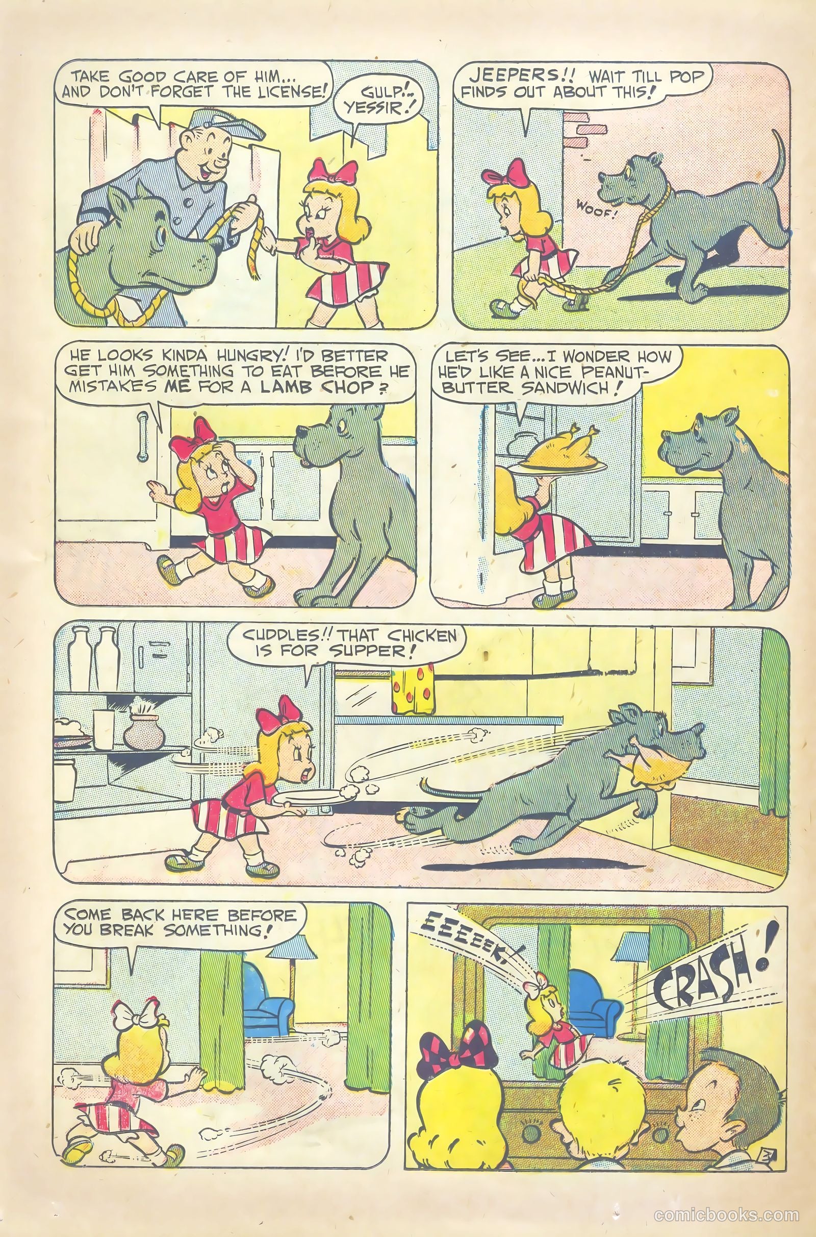 Television Comics #6 (1950) — page 16 of 36