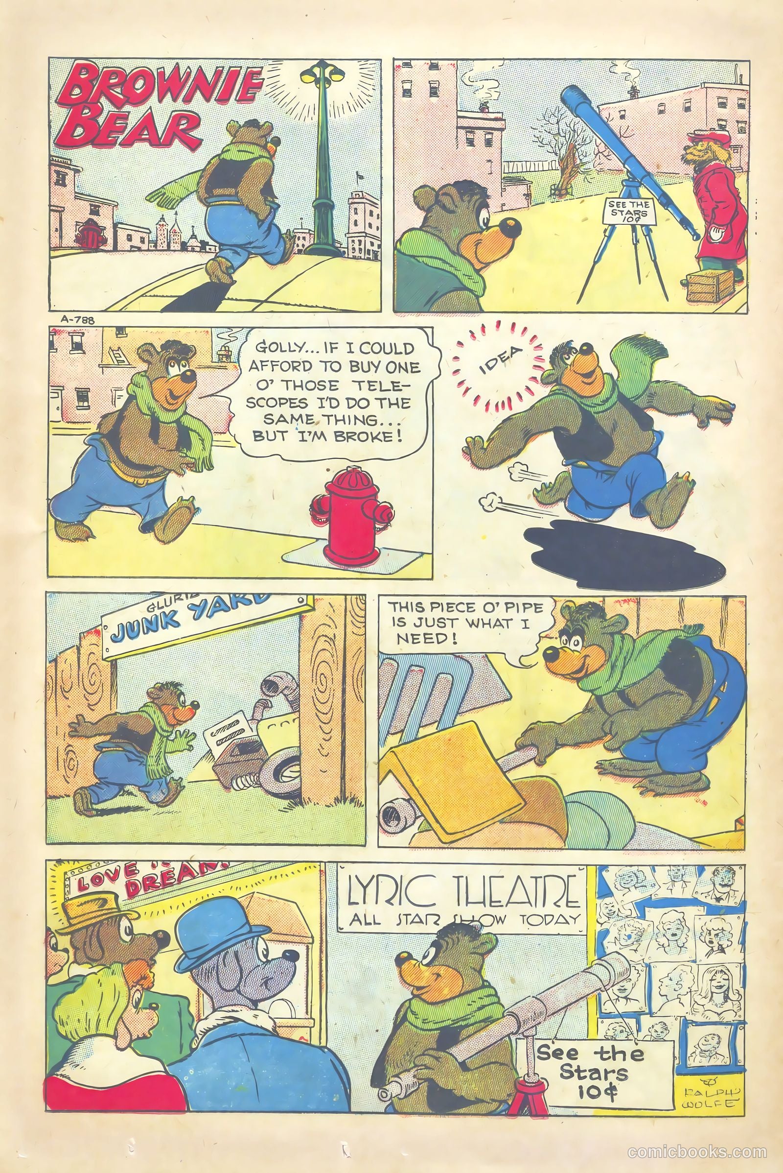 Television Comics #6 (1950) — page 20 of 36