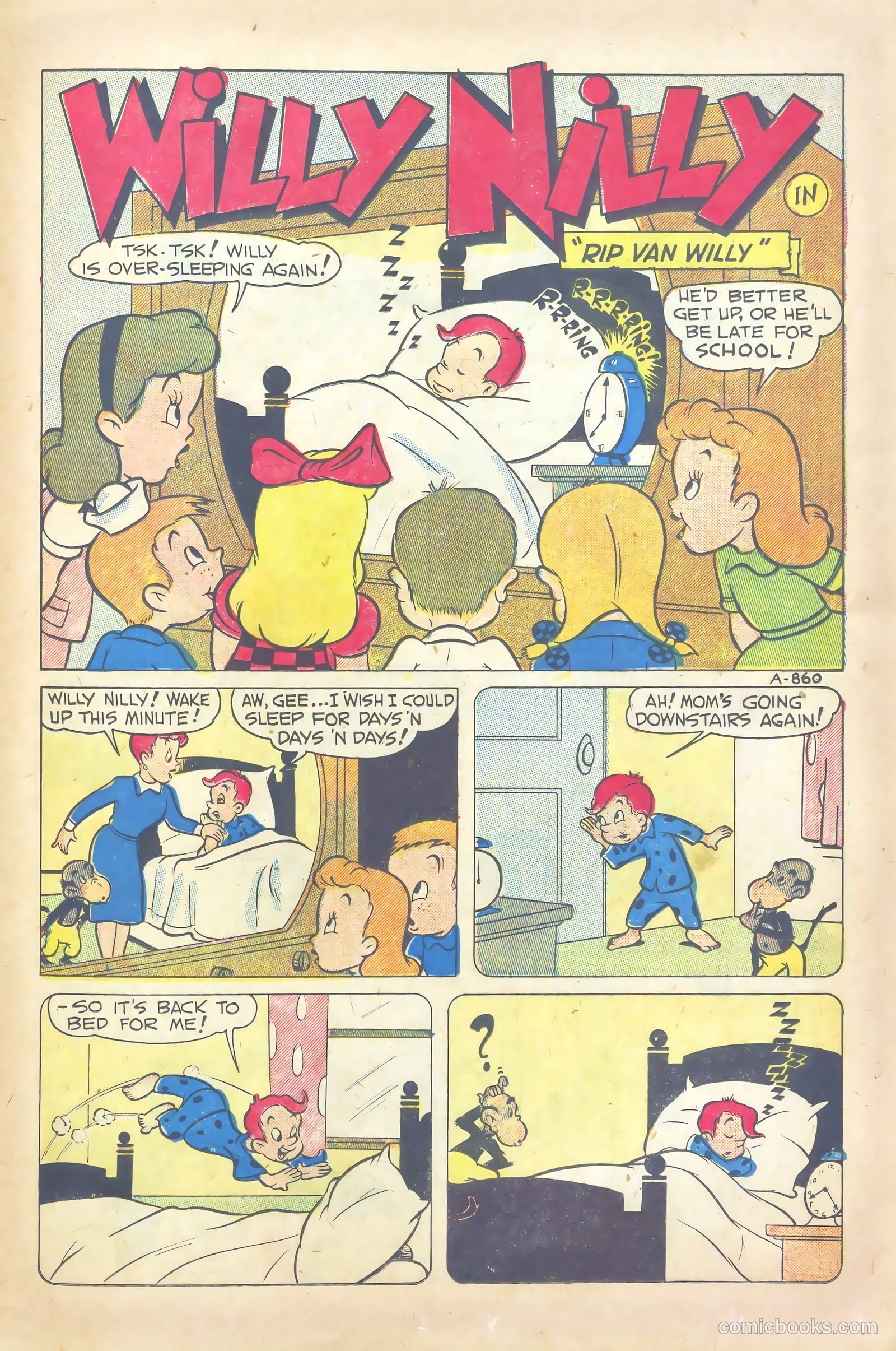 Television Comics #6 (1950) — page 21 of 36
