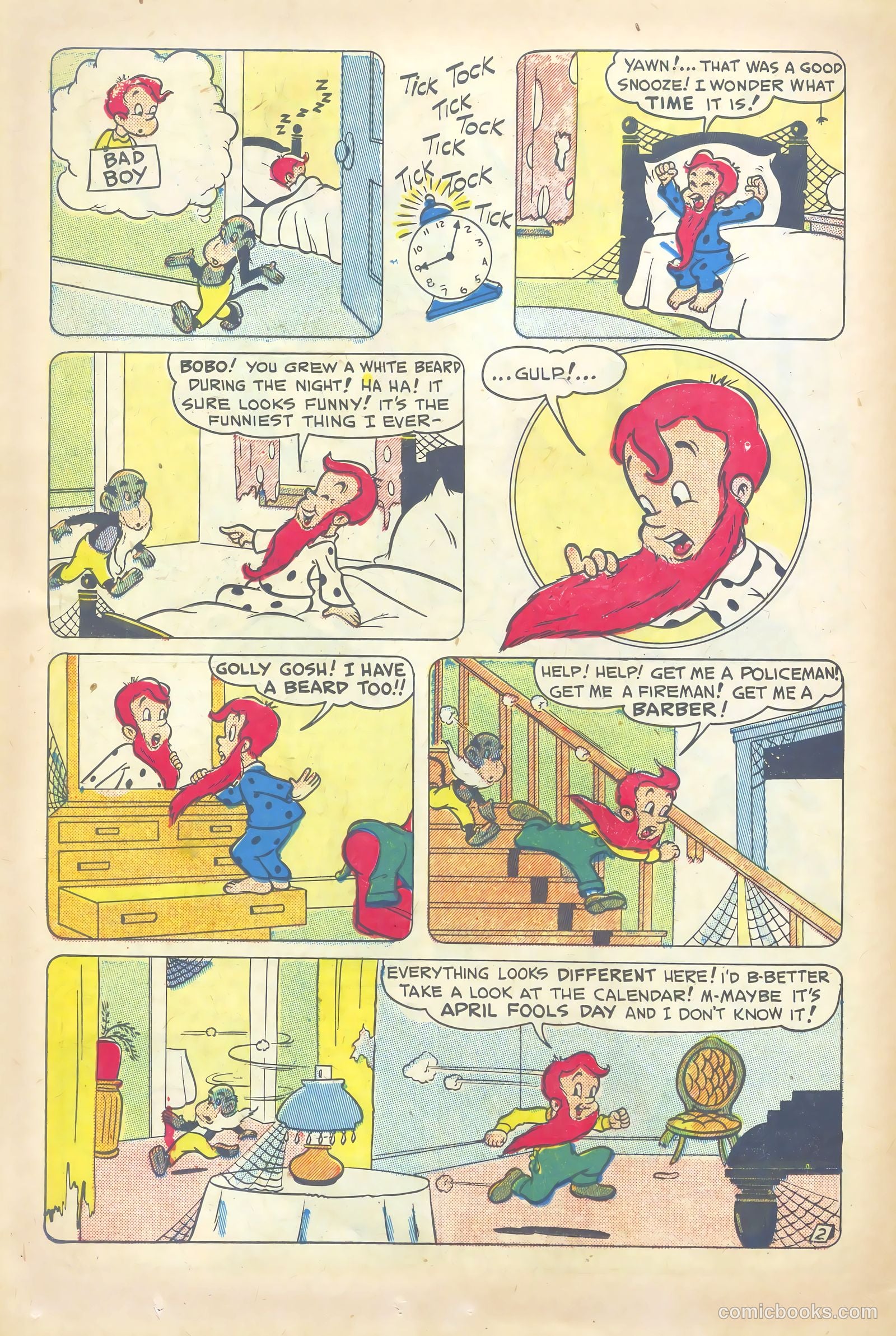 Television Comics #6 (1950) — page 22 of 36
