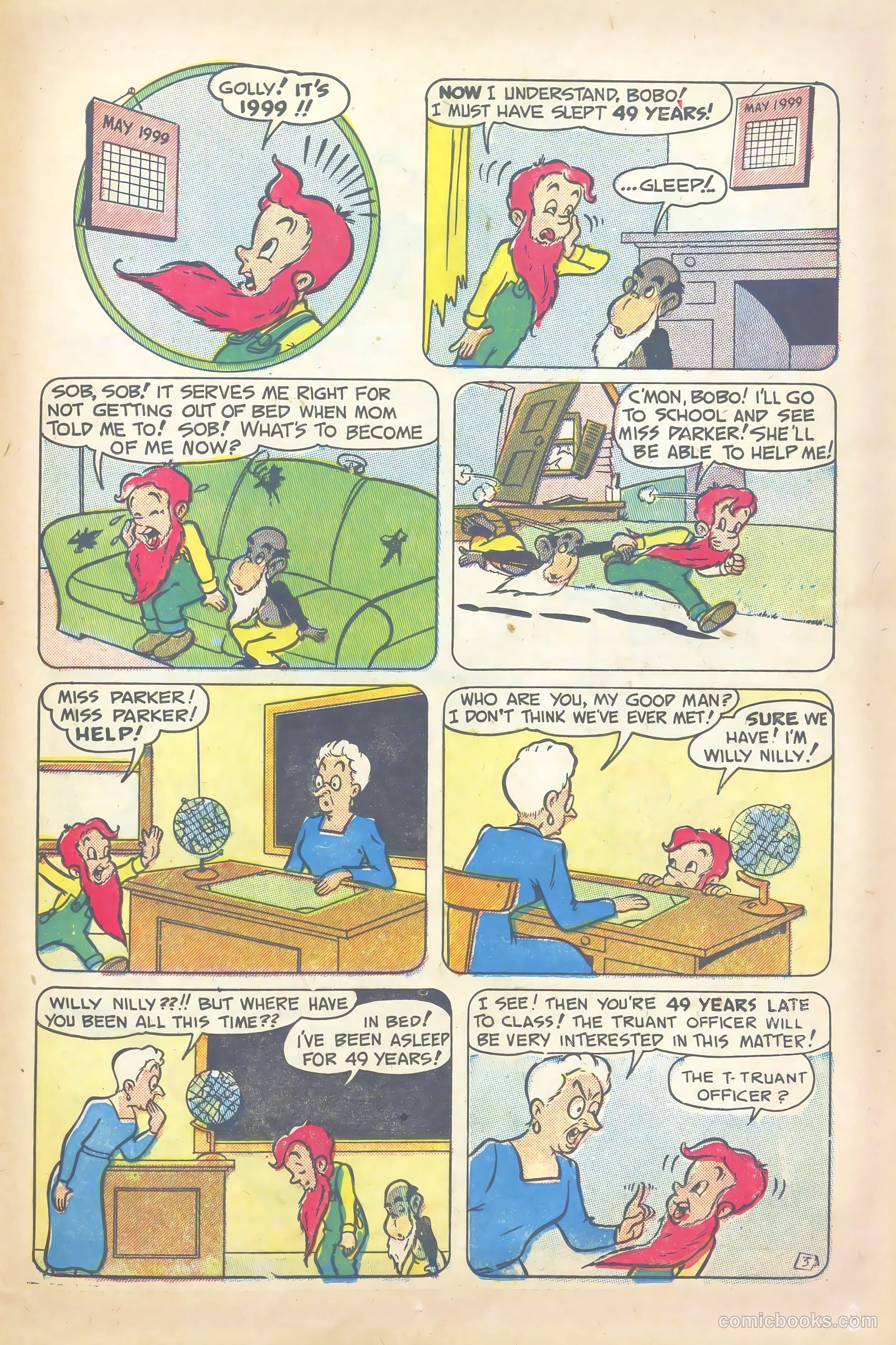 Television Comics #6 (1950) — page 23 of 36