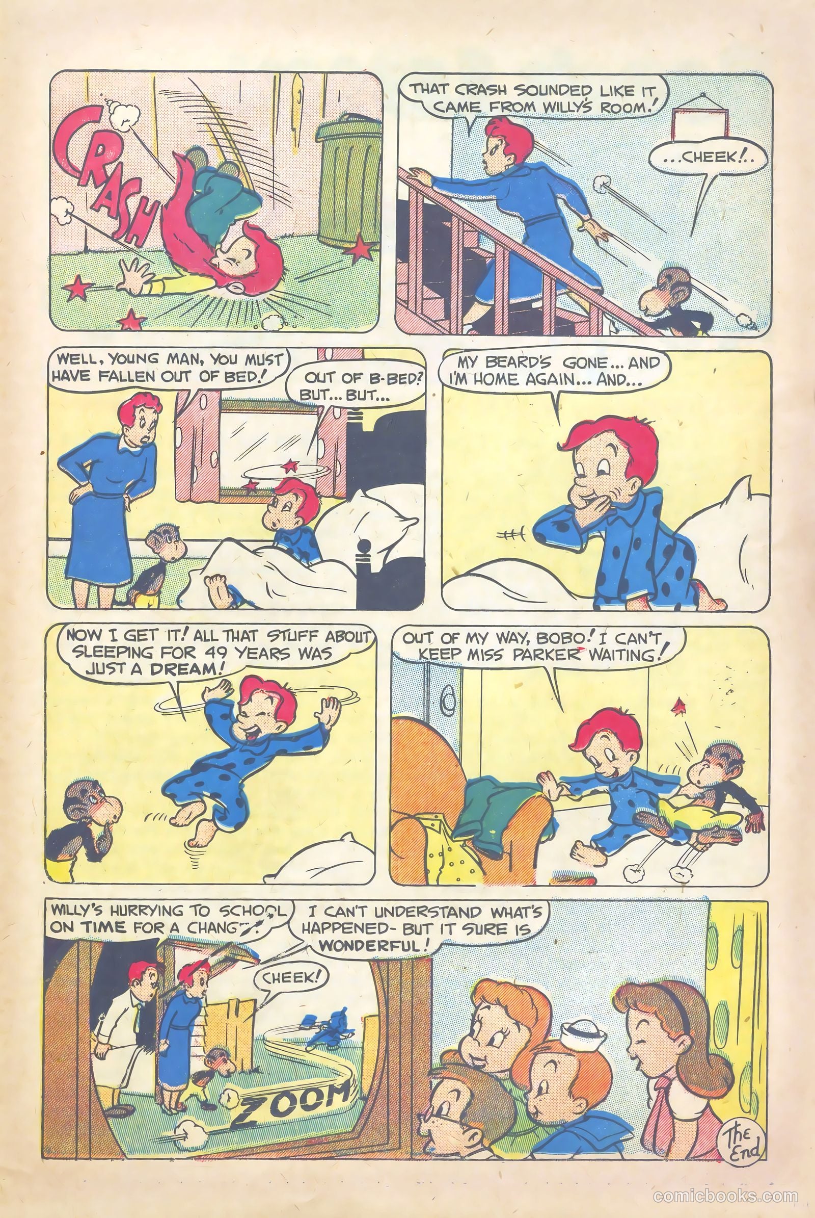 Television Comics #6 (1950) — page 25 of 36