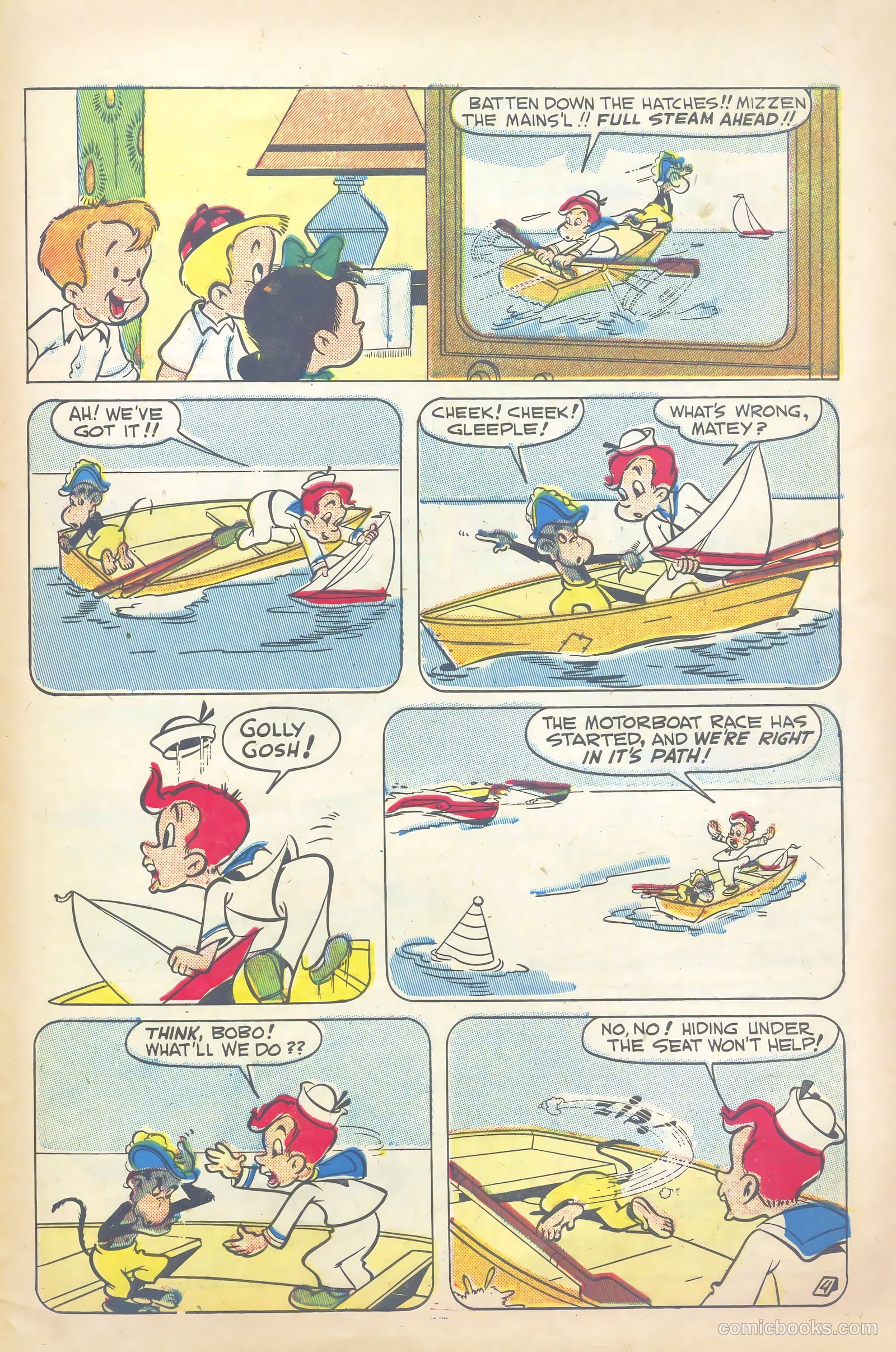 Television Comics #6 (1950) — page 31 of 36