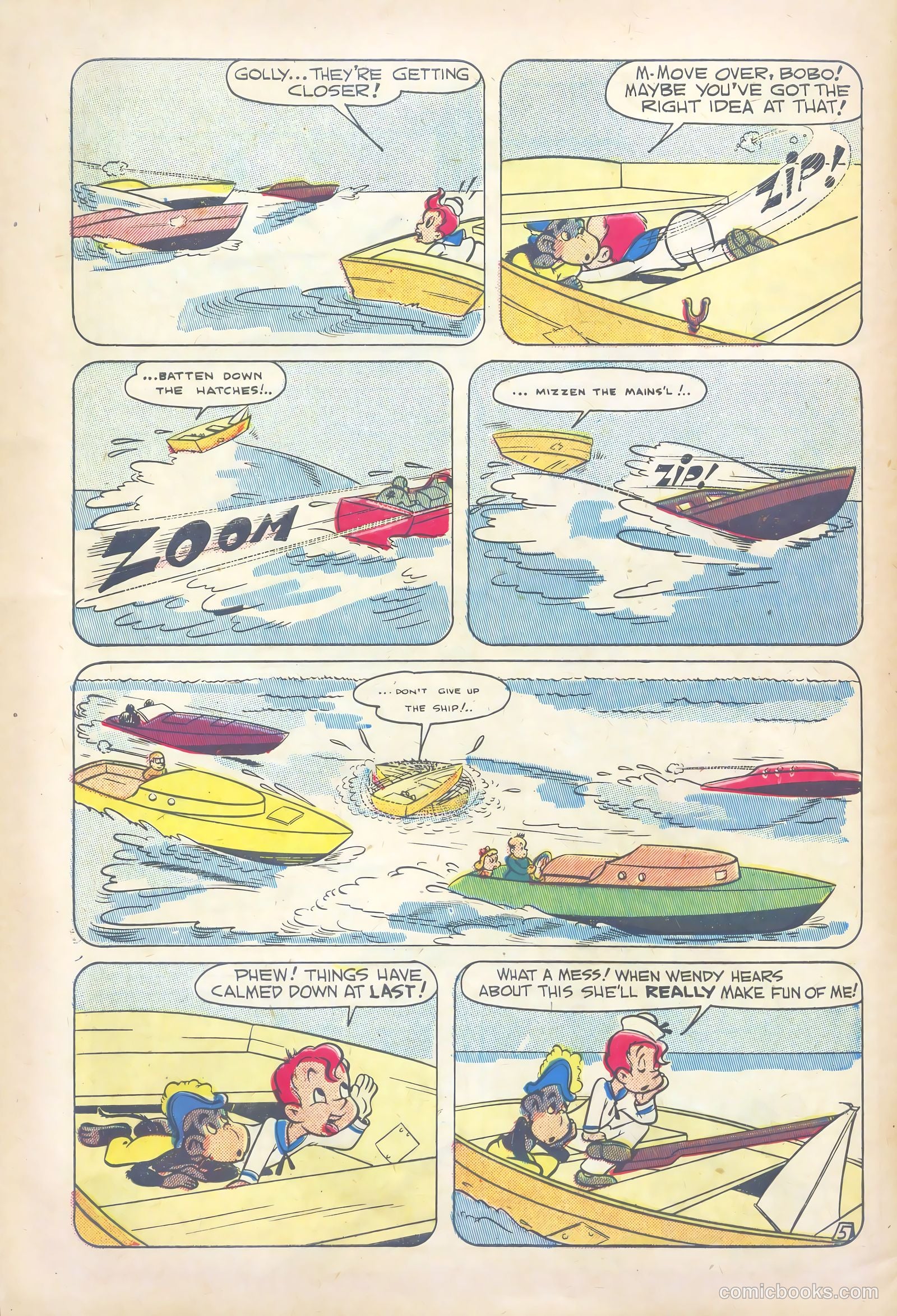 Television Comics #6 (1950) — page 32 of 36