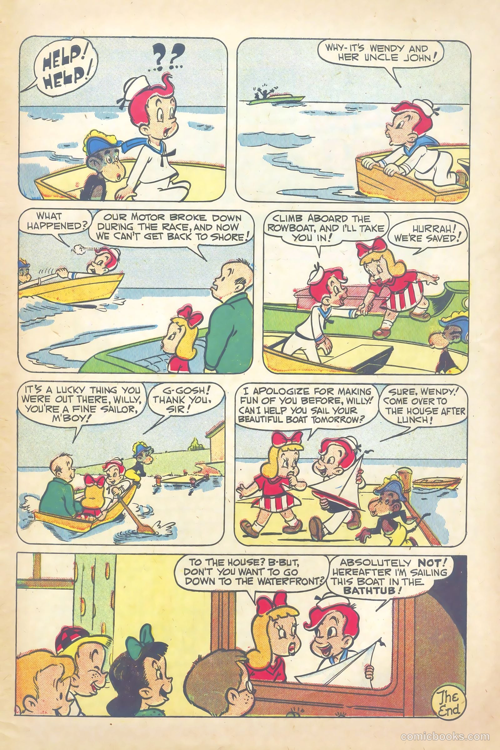Television Comics #6 (1950) — page 33 of 36
