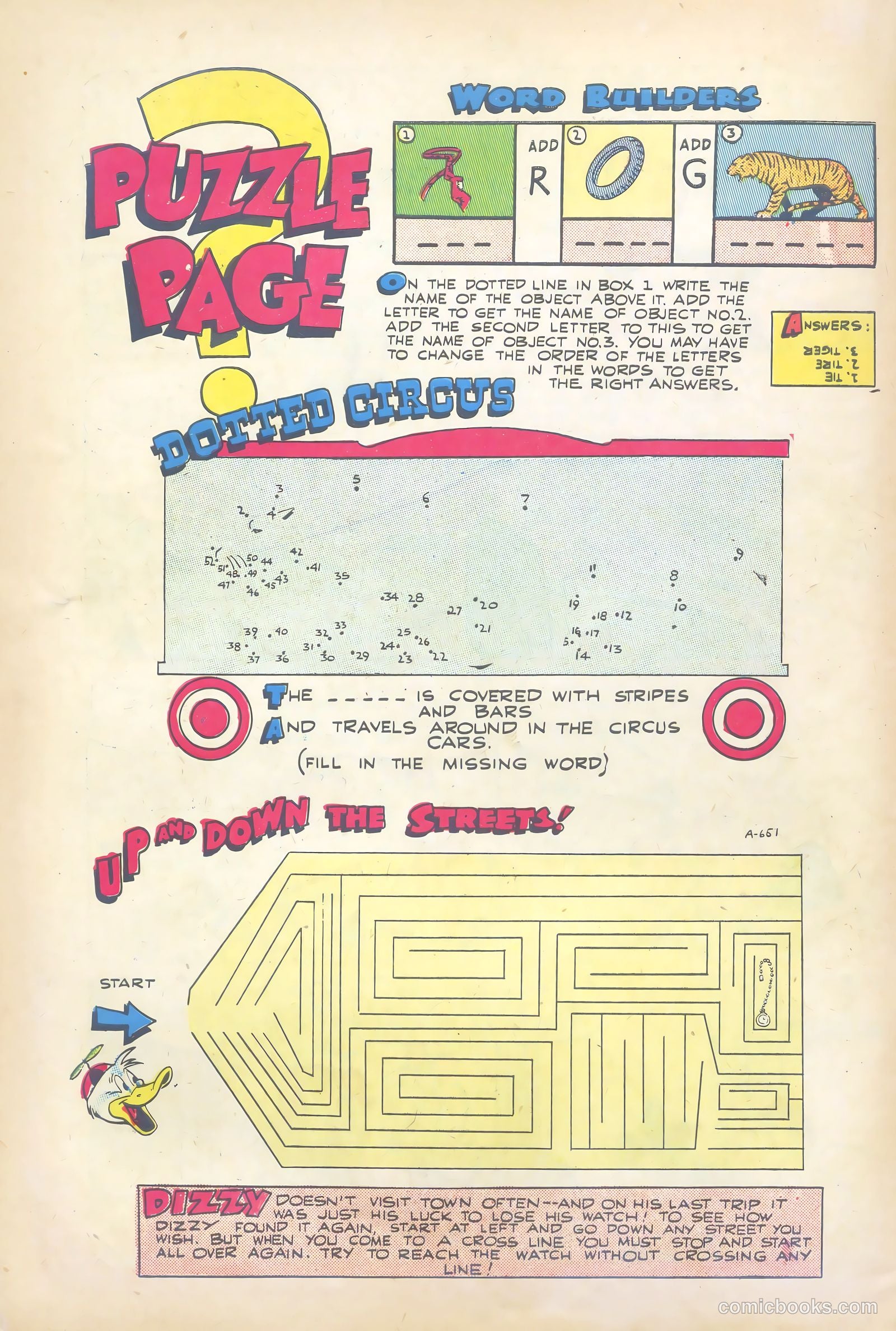 Television Comics #6 (1950) — page 34 of 36