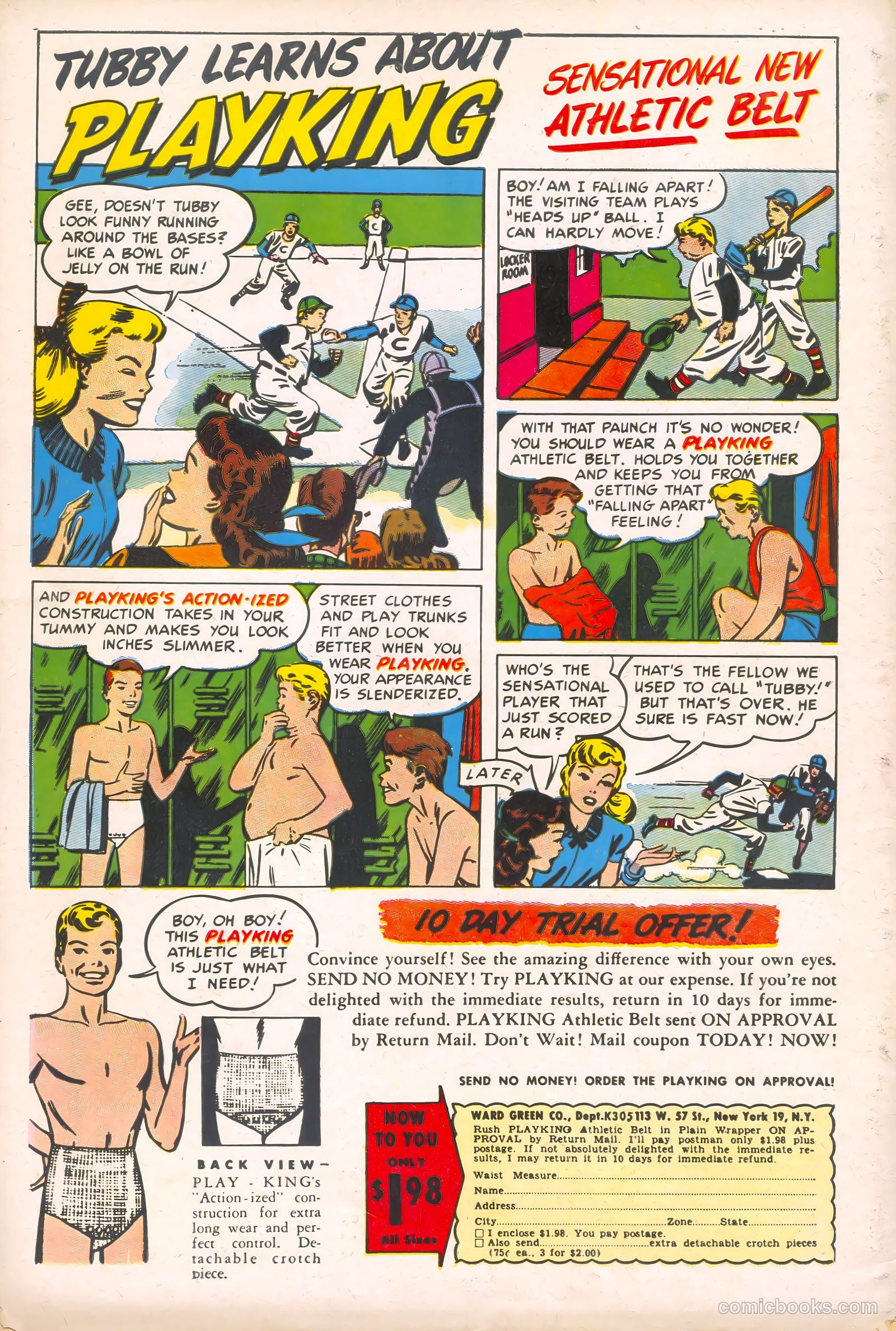 Television Comics #6 (1950) — page 36 of 36