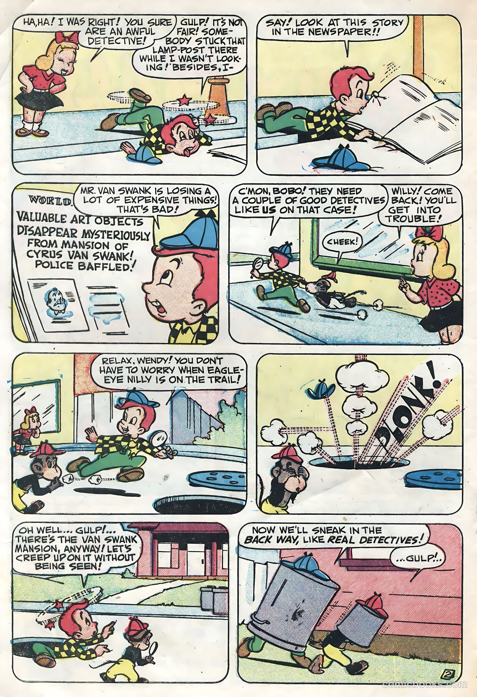 Television Comics #7 (1950) — page 4 of 36